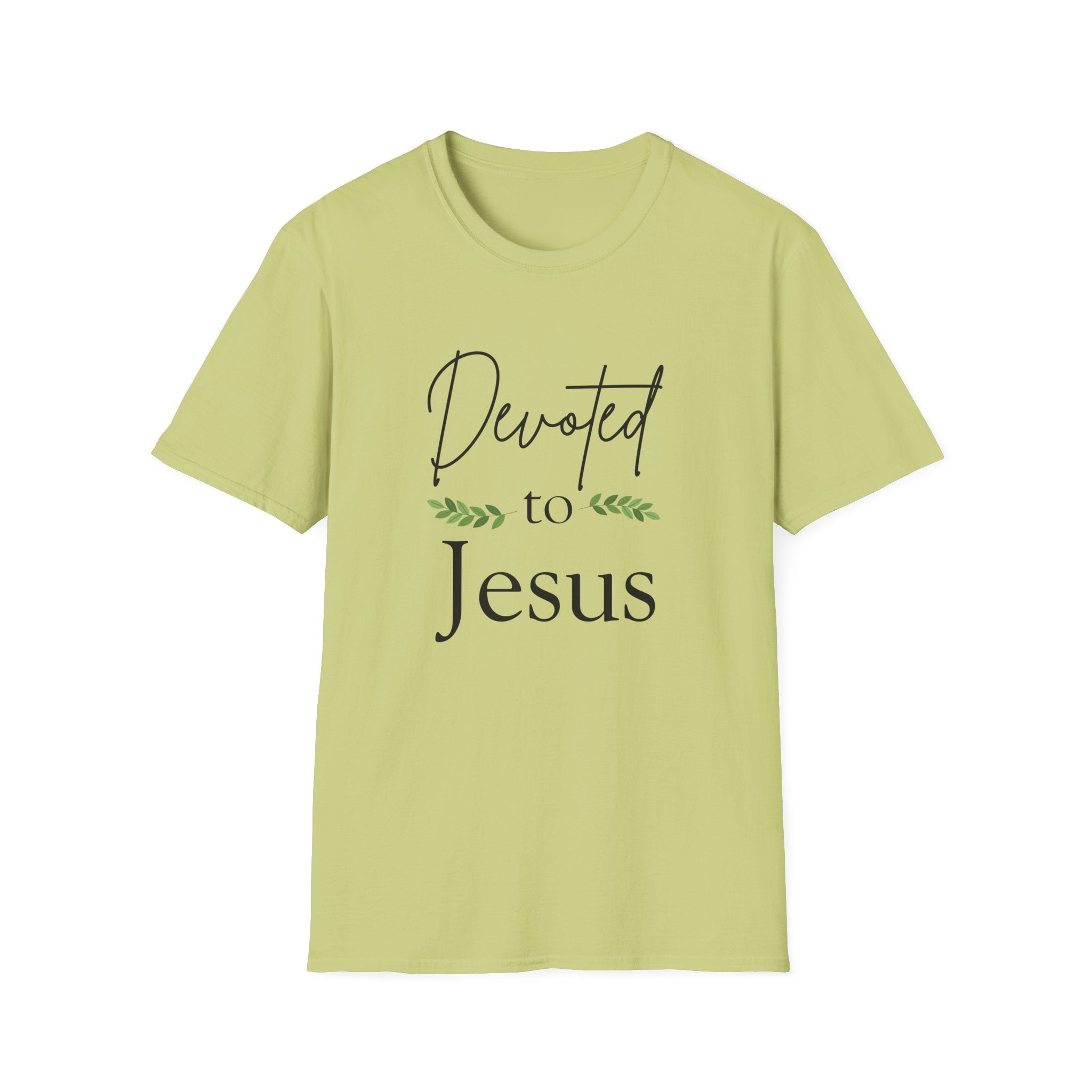 Devoted to Jesus T-Shirt — Faith-Based Christian Tee