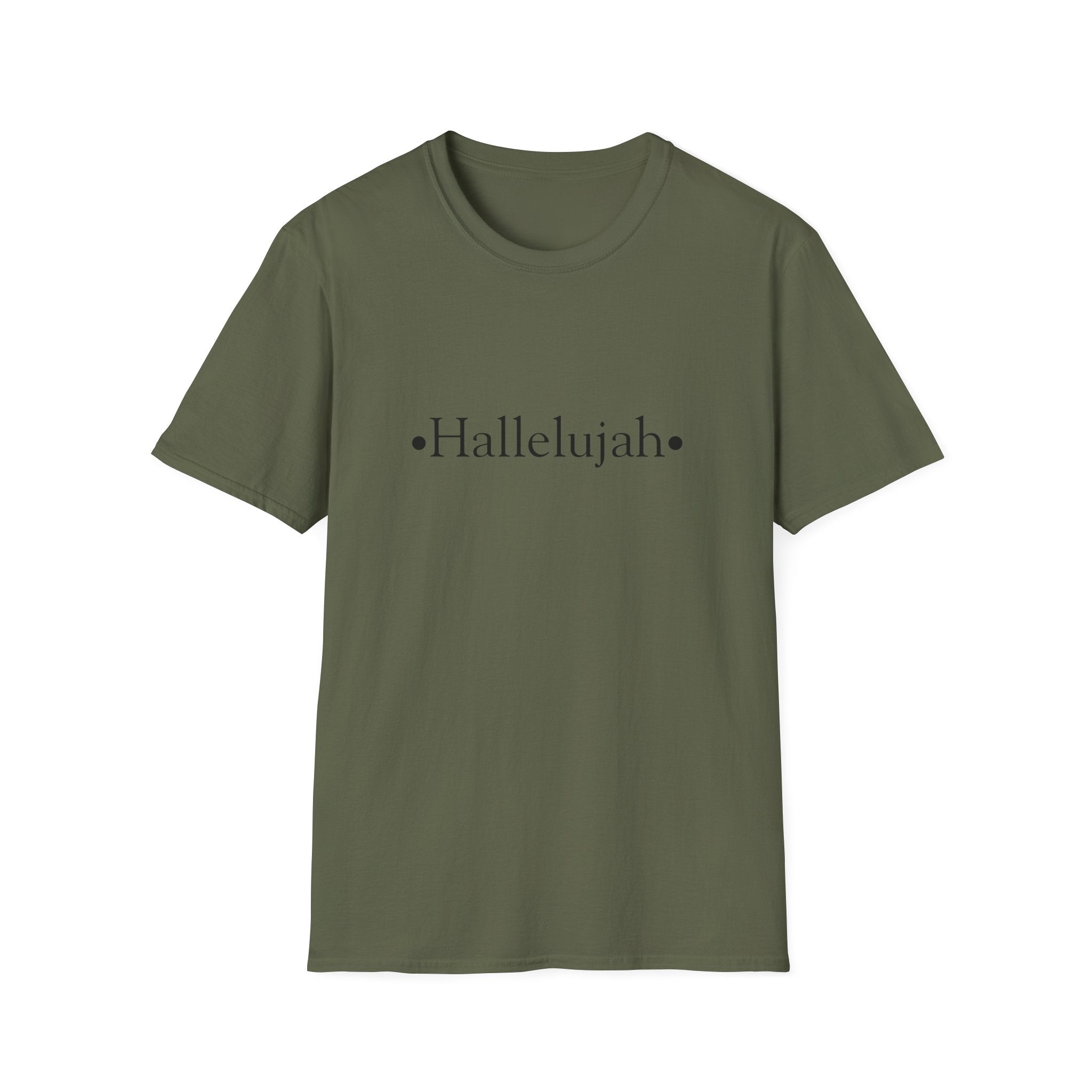 Hallelujah T-Shirt — Minimal Christian Faith Tee