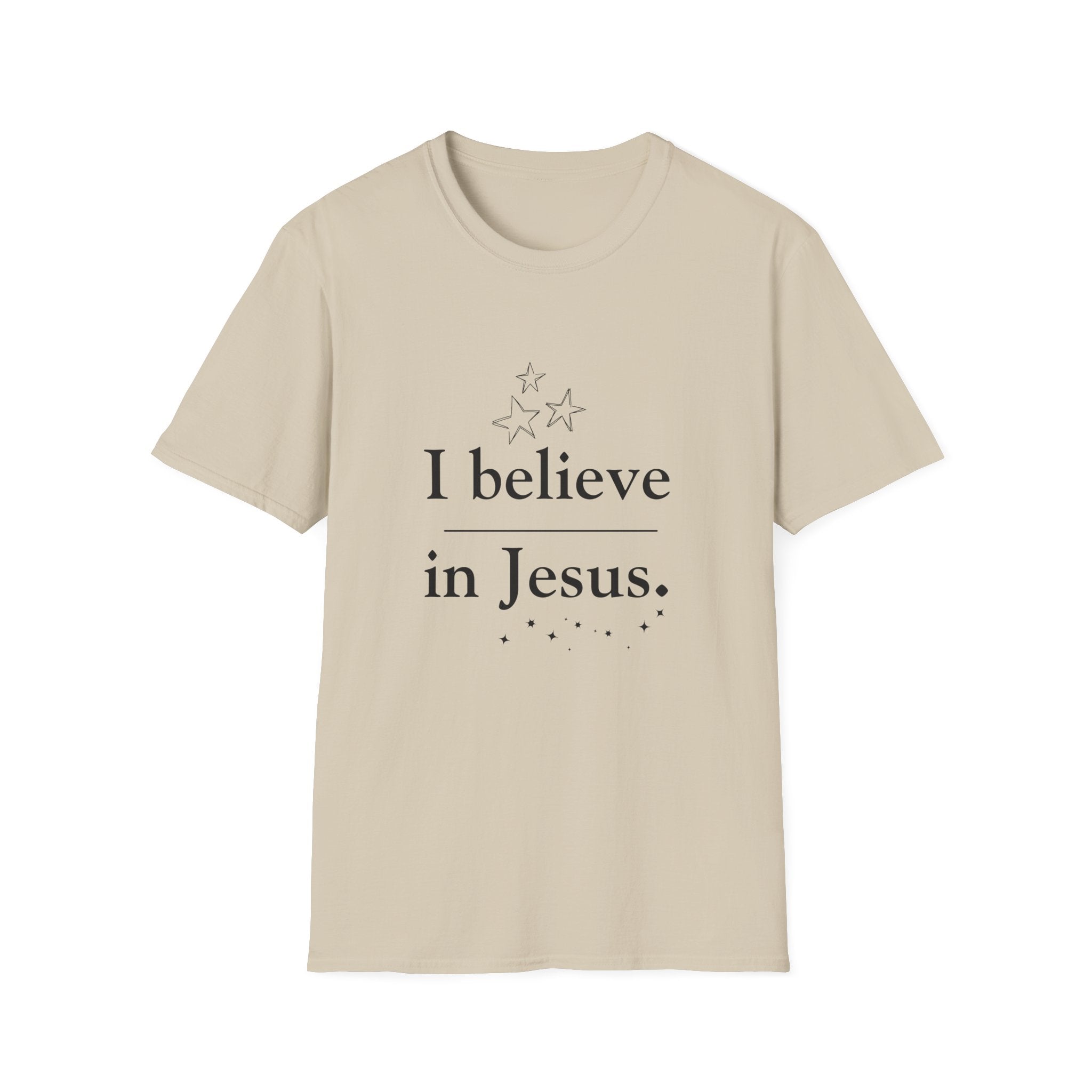 I Believe in Jesus Christian Faith T-Shirt