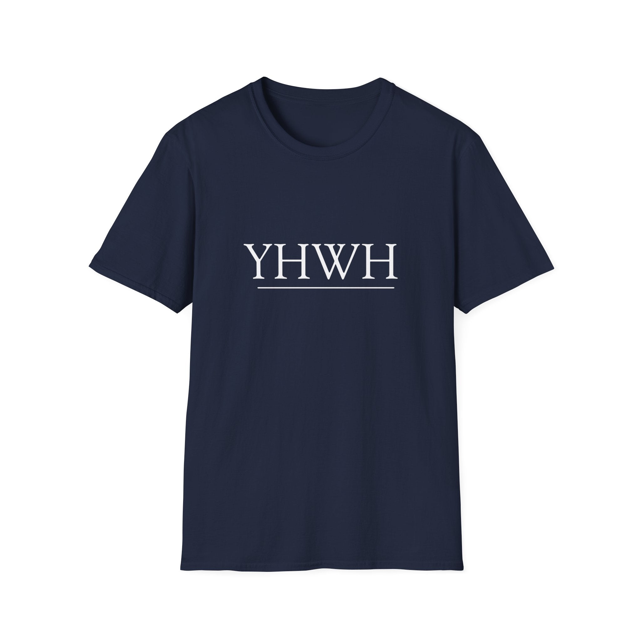 YHWH Faith T-Shirt — Minimalist Christian Scripture Tee