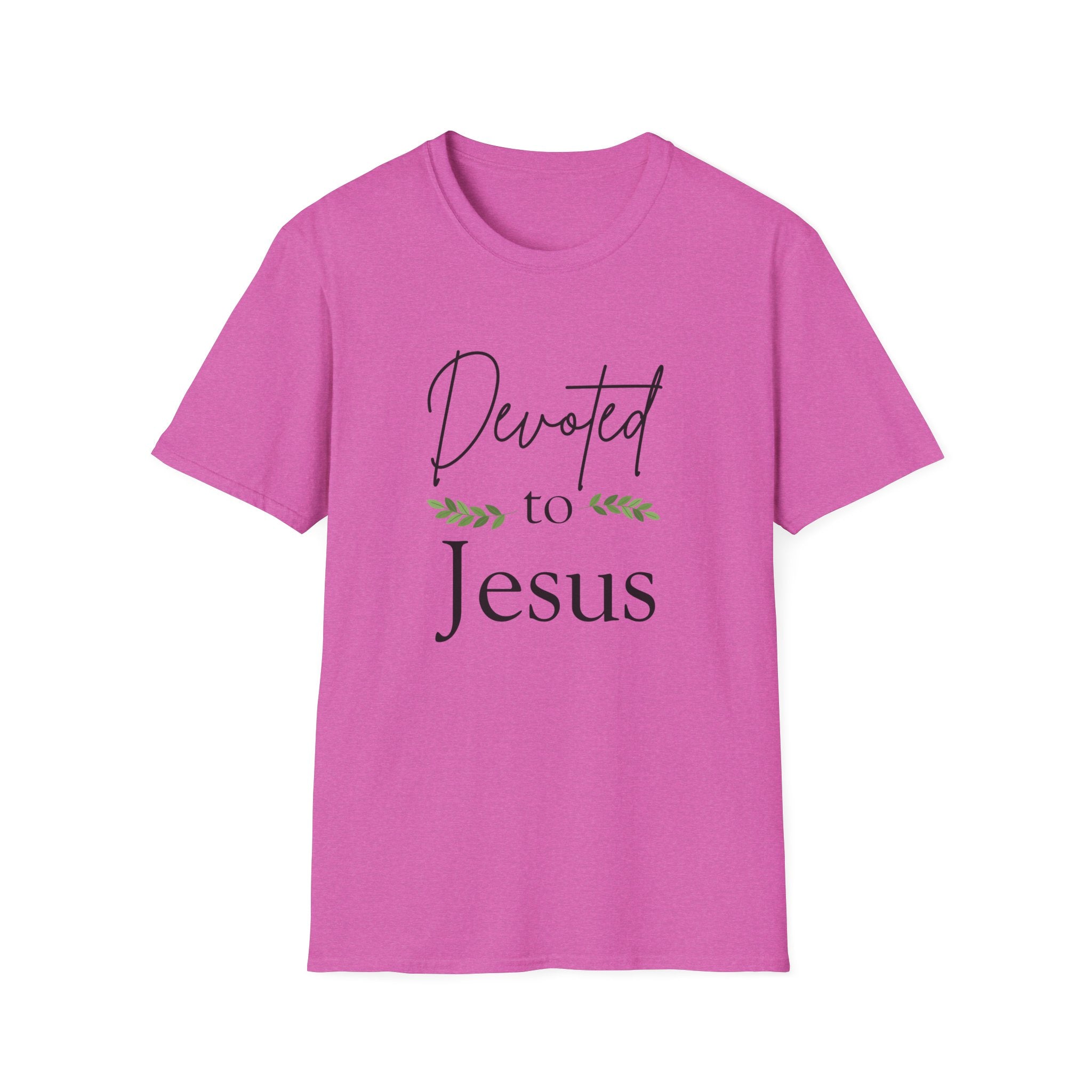 Devoted to Jesus T-Shirt — Faith-Based Christian Tee