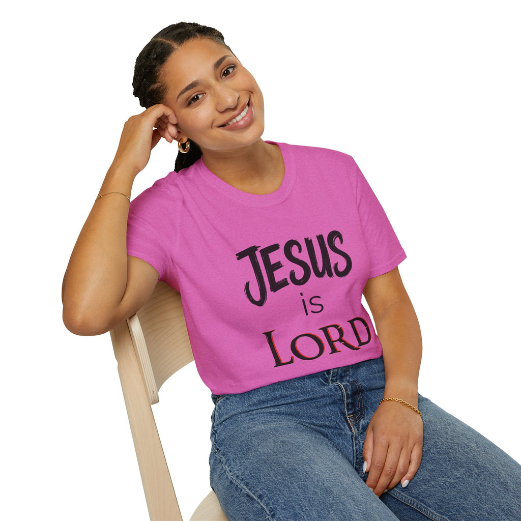 Jesus Is Lord T-Shirt — Christian Faith Graphic Tee