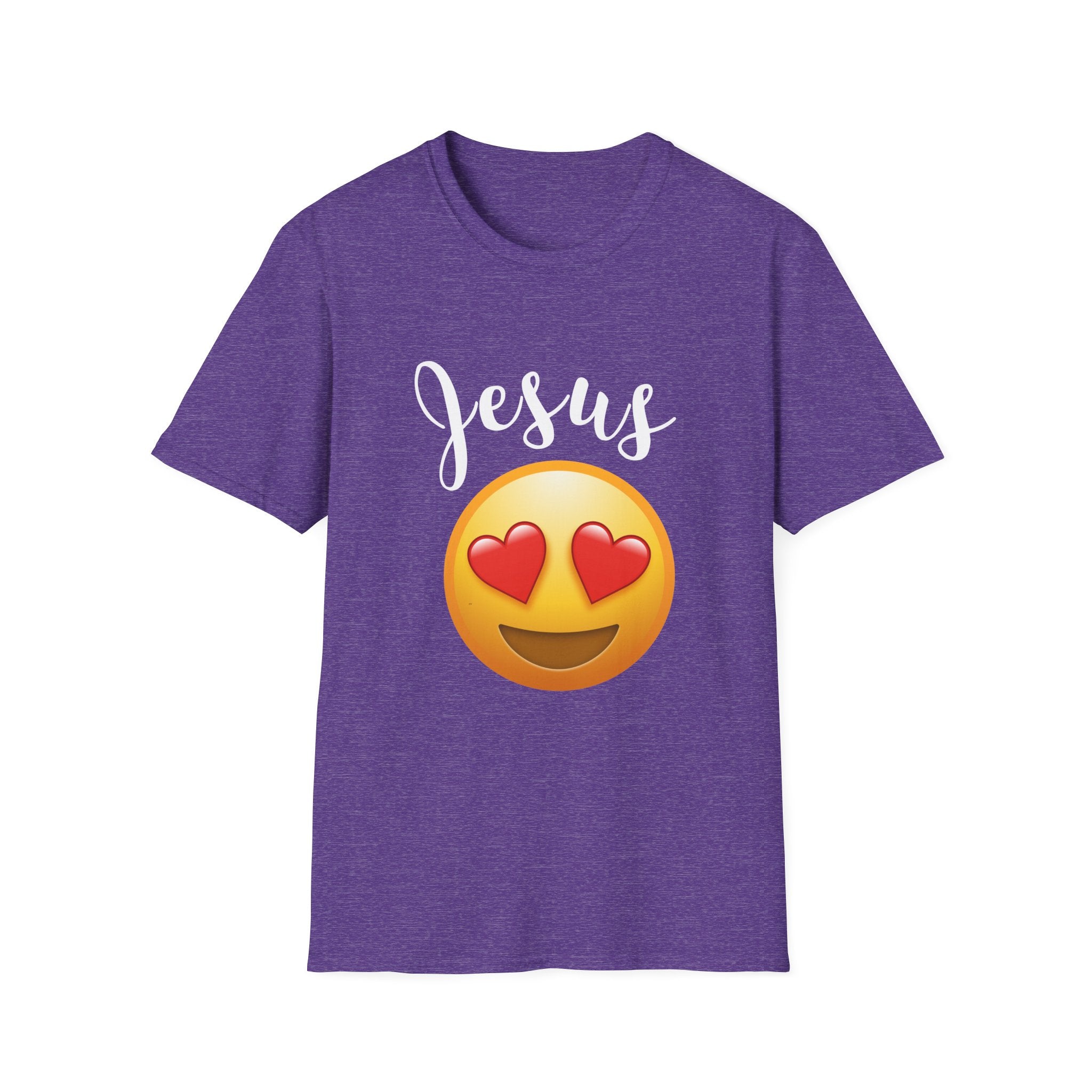 Heart Eyes for Jesus Emoji T-Shirt — Love Reaction Tee