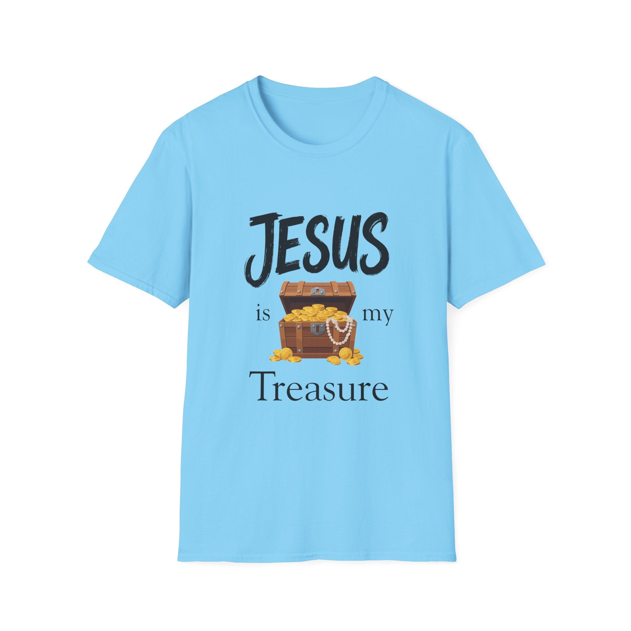 Jesus Is My Treasure T-Shirt — Christian Faith Graphic Tee