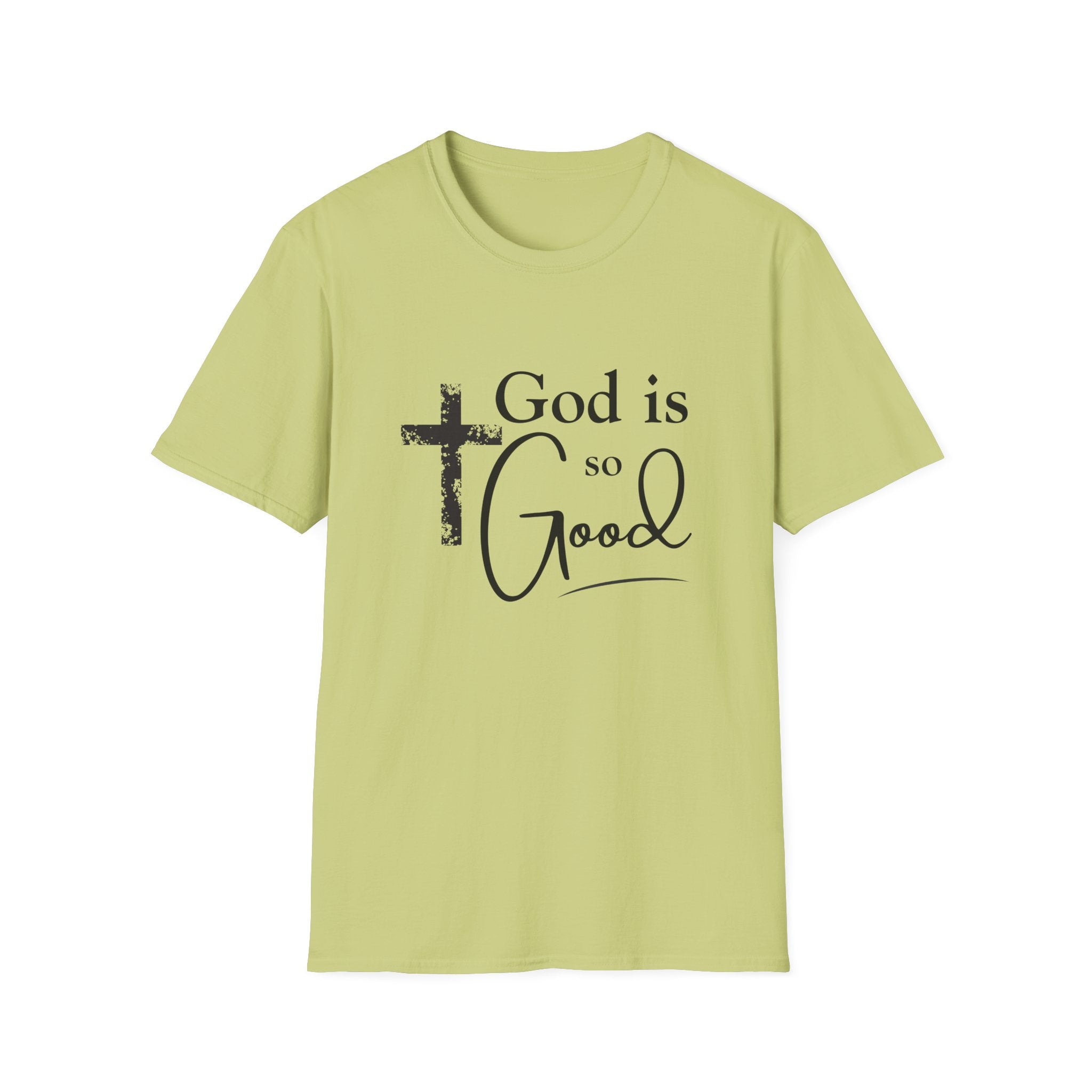 God Is So Good T-Shirt — Inspirational Christian Faith Tee