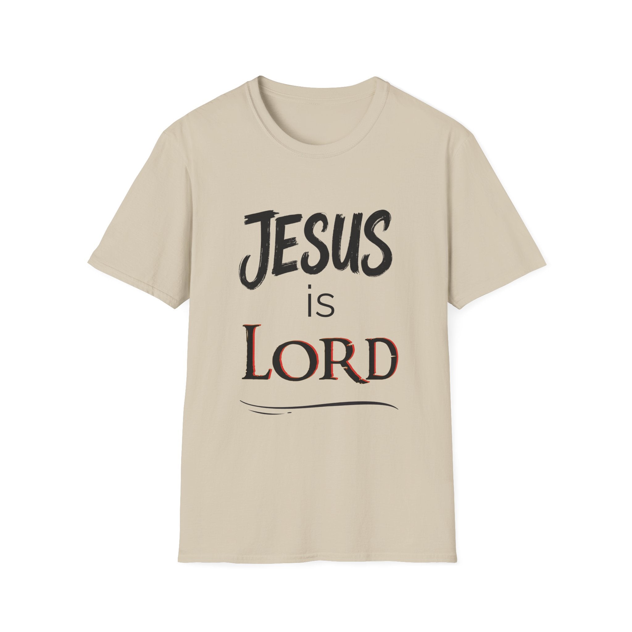 Jesus Is Lord T-Shirt — Christian Faith Graphic Tee