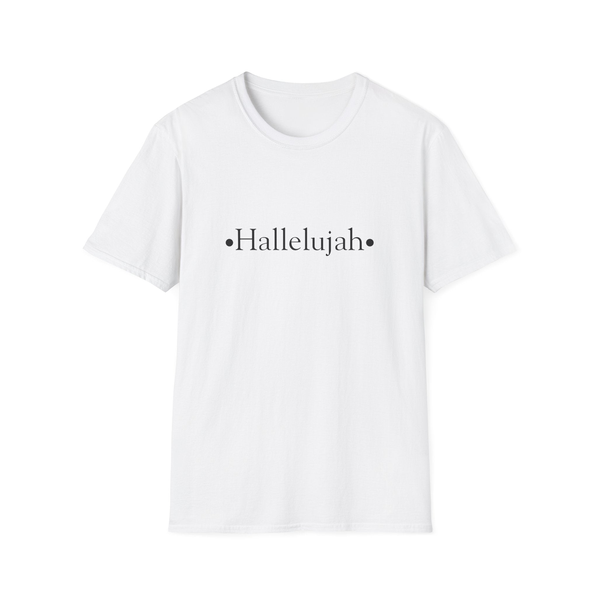 Hallelujah T-Shirt — Minimal Christian Faith Tee