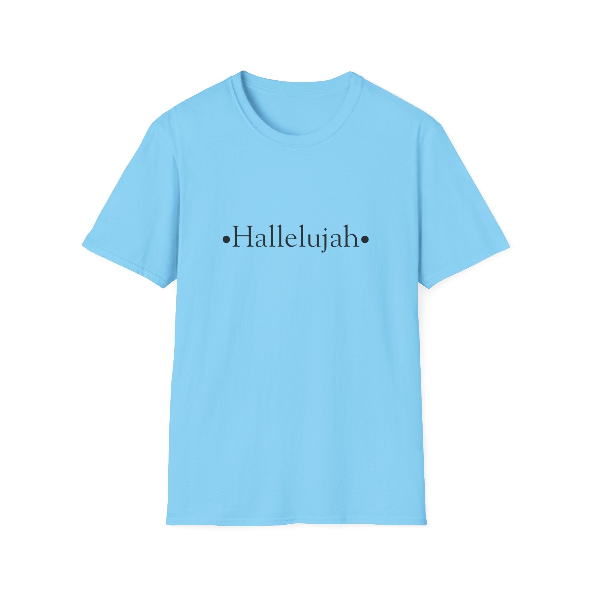 Hallelujah T-Shirt — Minimal Christian Faith Tee