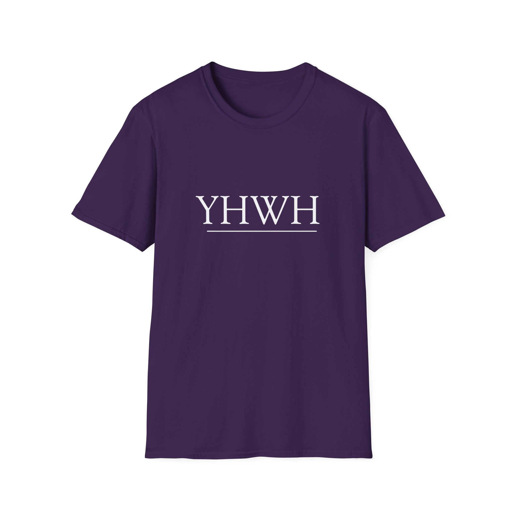YHWH Faith T-Shirt — Minimalist Christian Scripture Tee