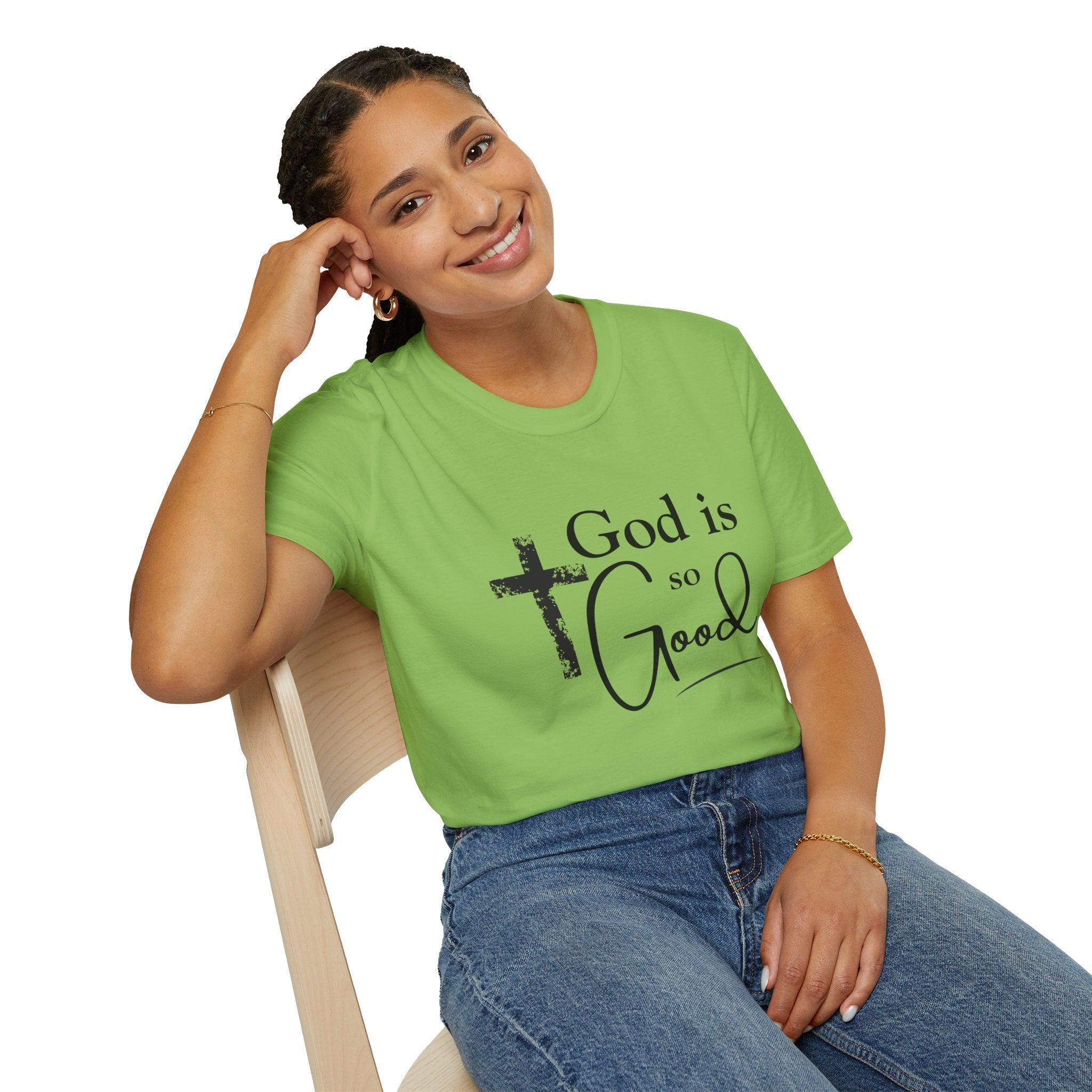 God Is So Good T-Shirt — Inspirational Christian Faith Tee