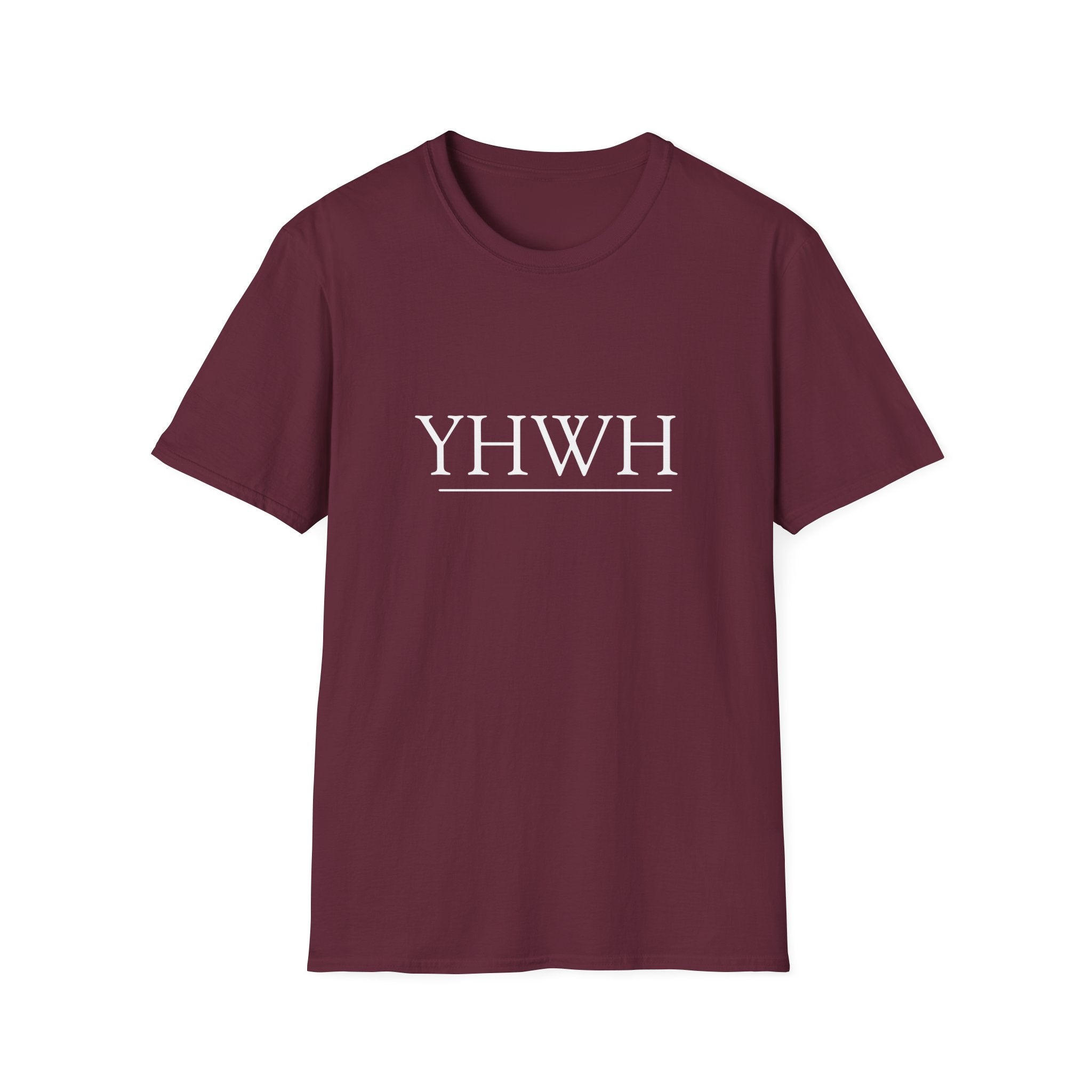 YHWH Faith T-Shirt — Minimalist Christian Scripture Tee