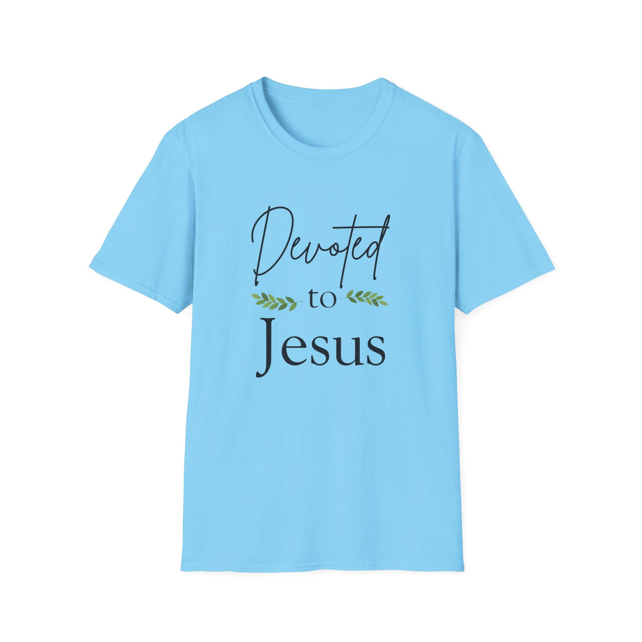 Devoted to Jesus T-Shirt — Faith-Based Christian Tee