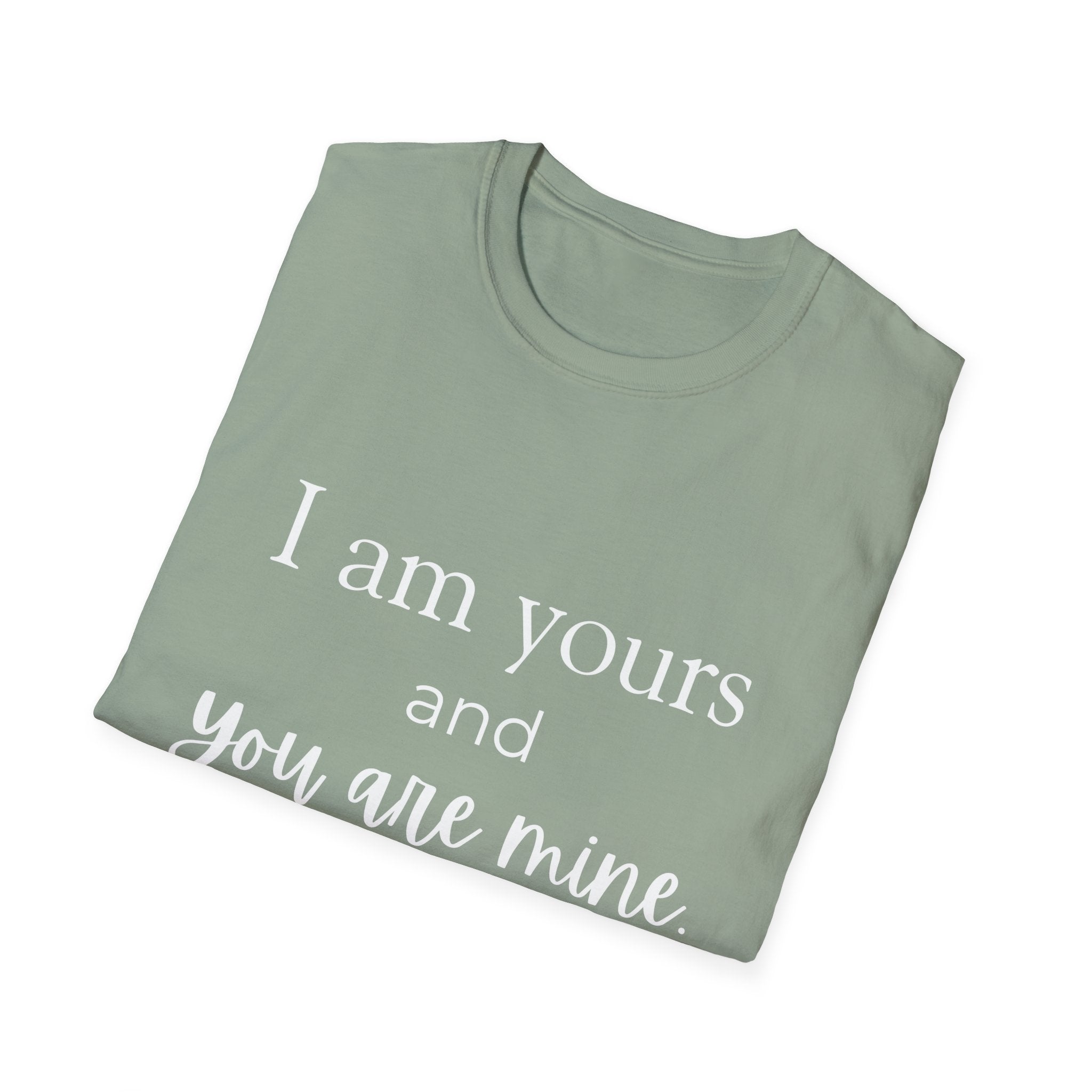 I Am Yours You Are Mine | Song of Solomon T-Shirt | Christian Faith Tee
