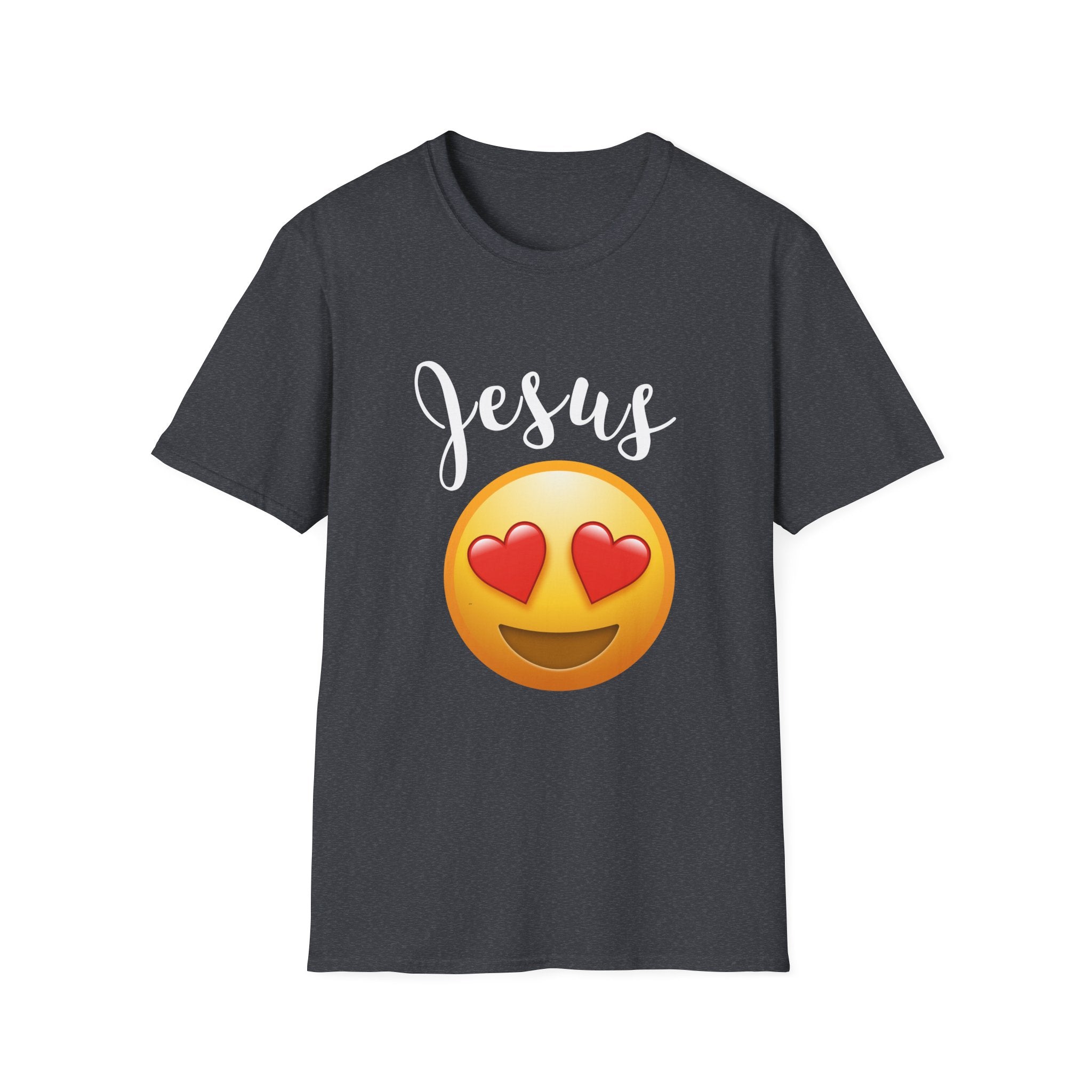 Heart Eyes for Jesus Emoji T-Shirt — Love Reaction Tee