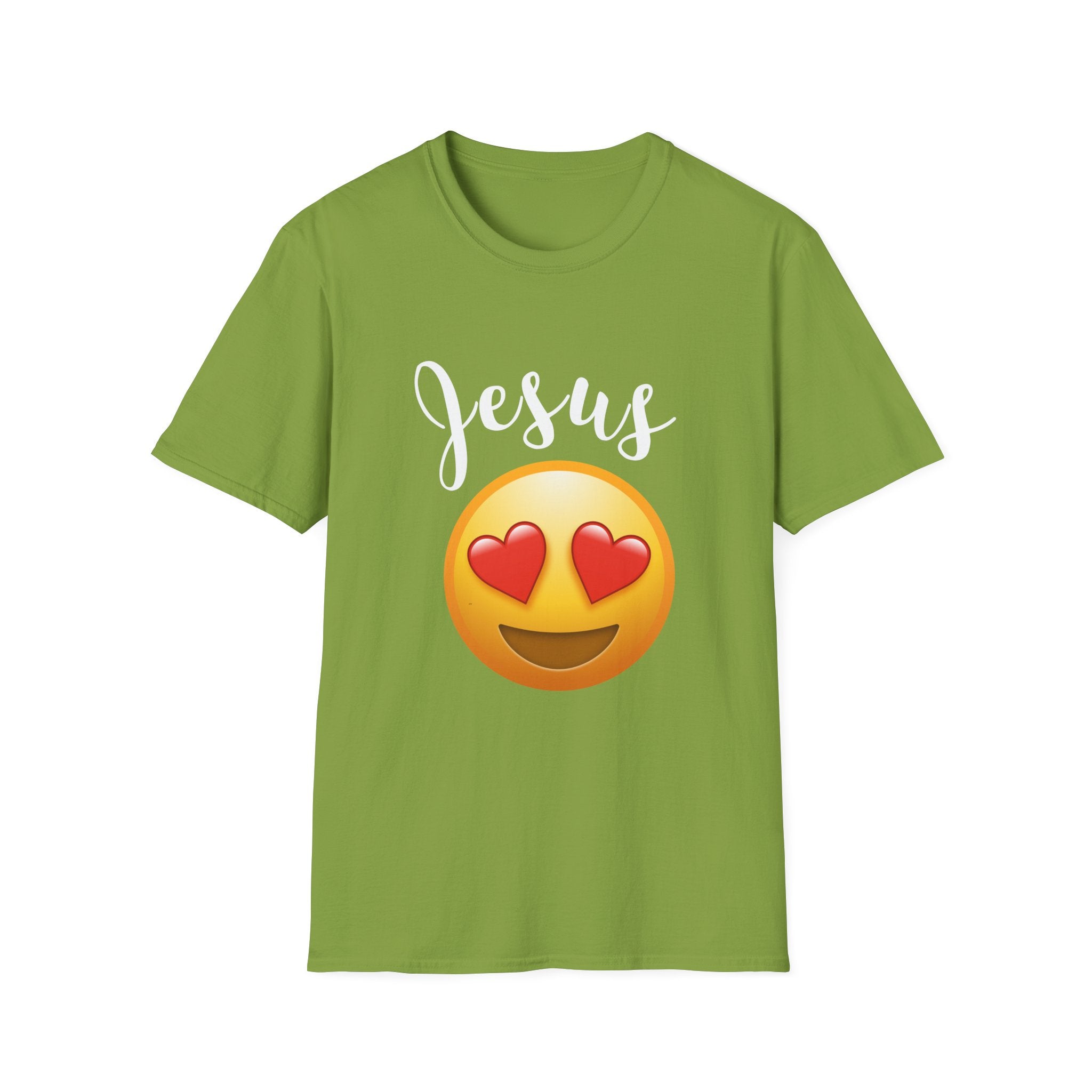 Heart Eyes for Jesus Emoji T-Shirt — Love Reaction Tee