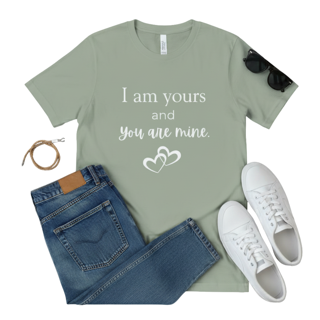 I Am Yours You Are Mine | Song of Solomon T-Shirt | Christian Faith Tee