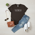 YHWH Faith T-Shirt — Minimalist Christian Scripture Tee