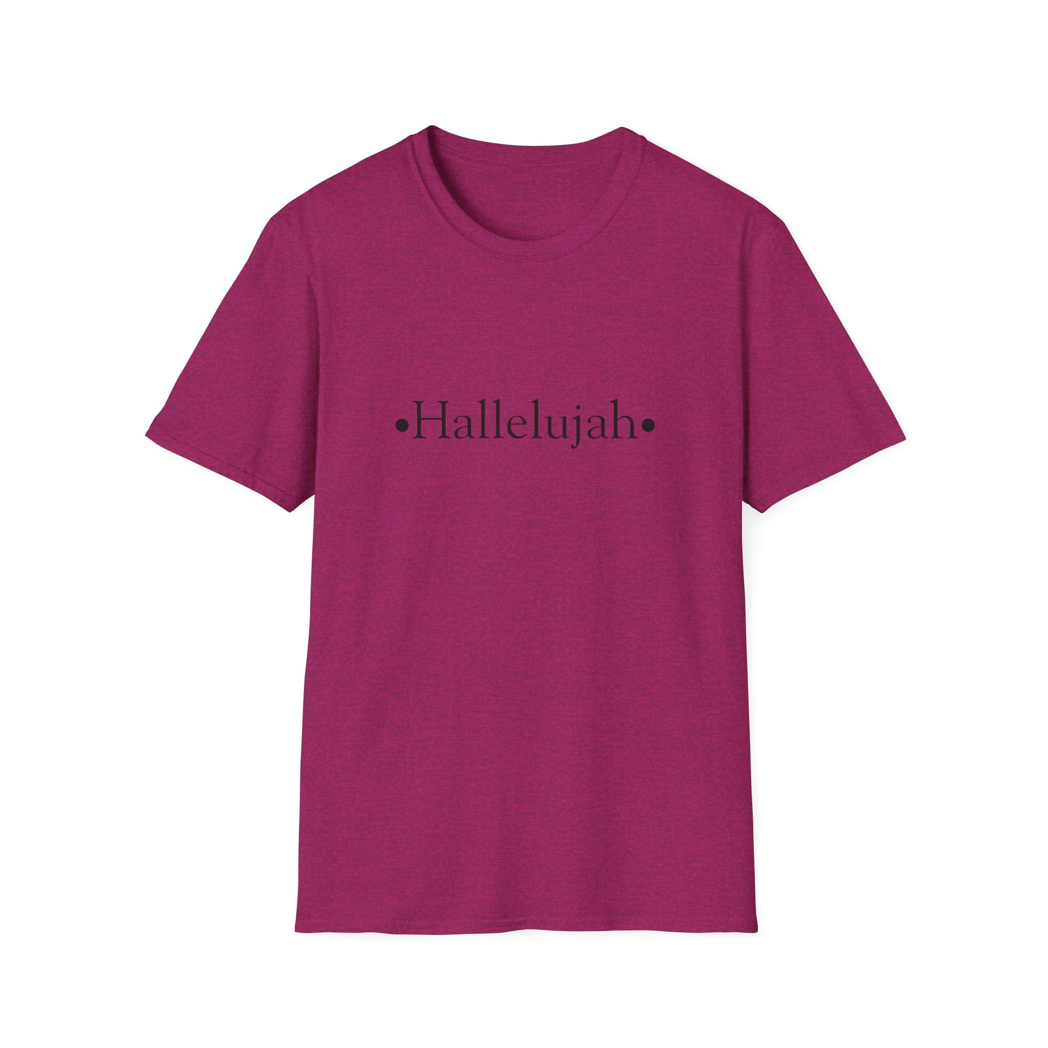 Hallelujah T-Shirt — Minimal Christian Faith Tee