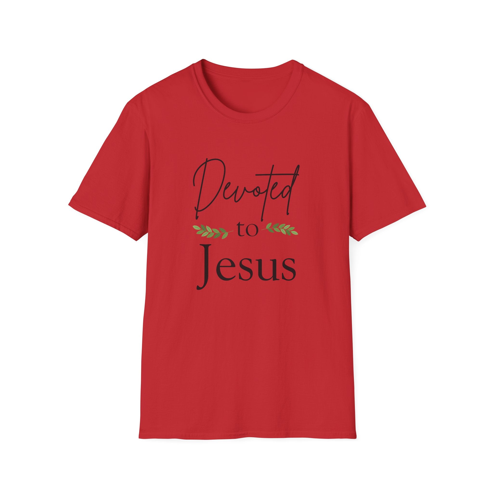 Devoted to Jesus T-Shirt — Faith-Based Christian Tee
