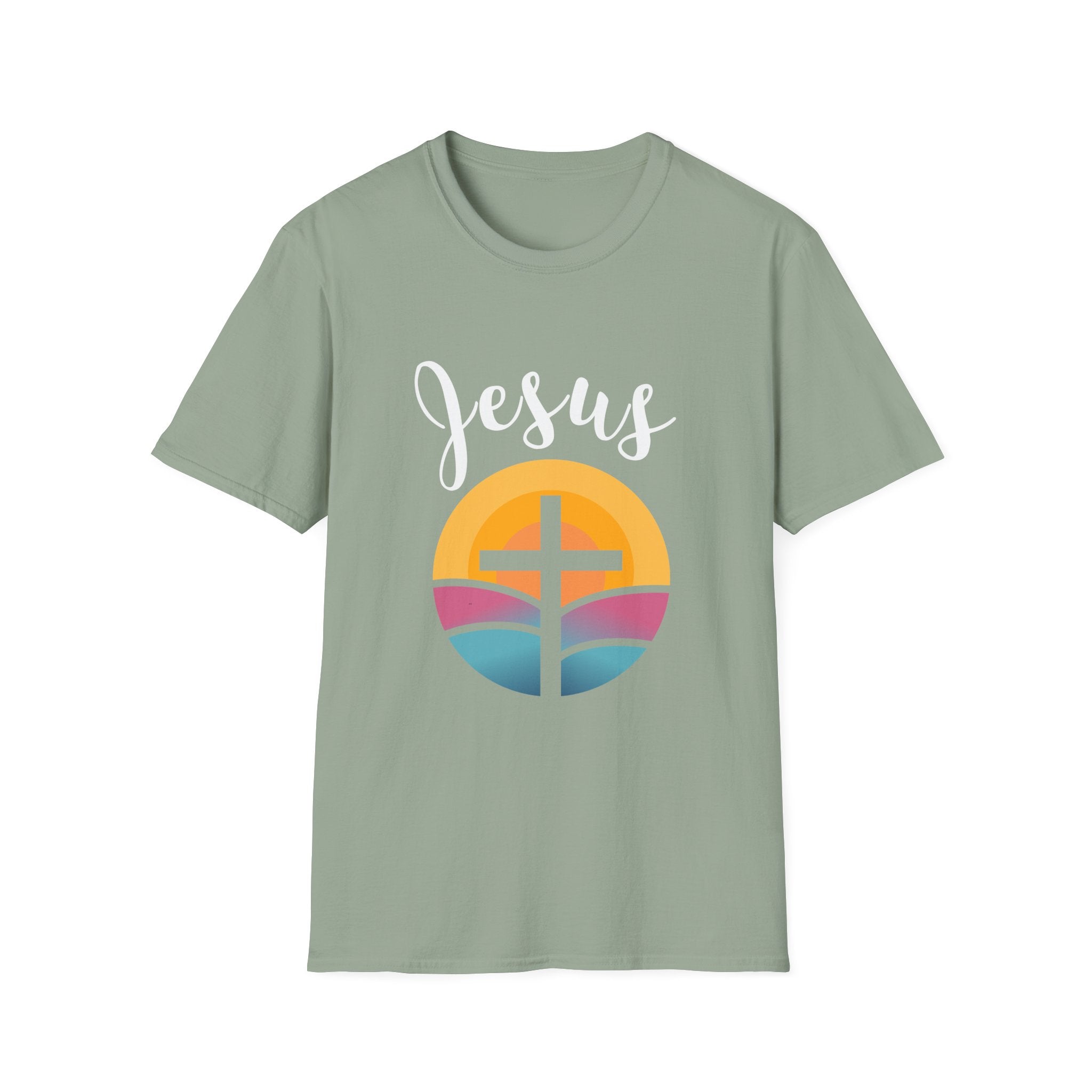 Sunrise Cross T-Shirt | Christian Faith graphic tee