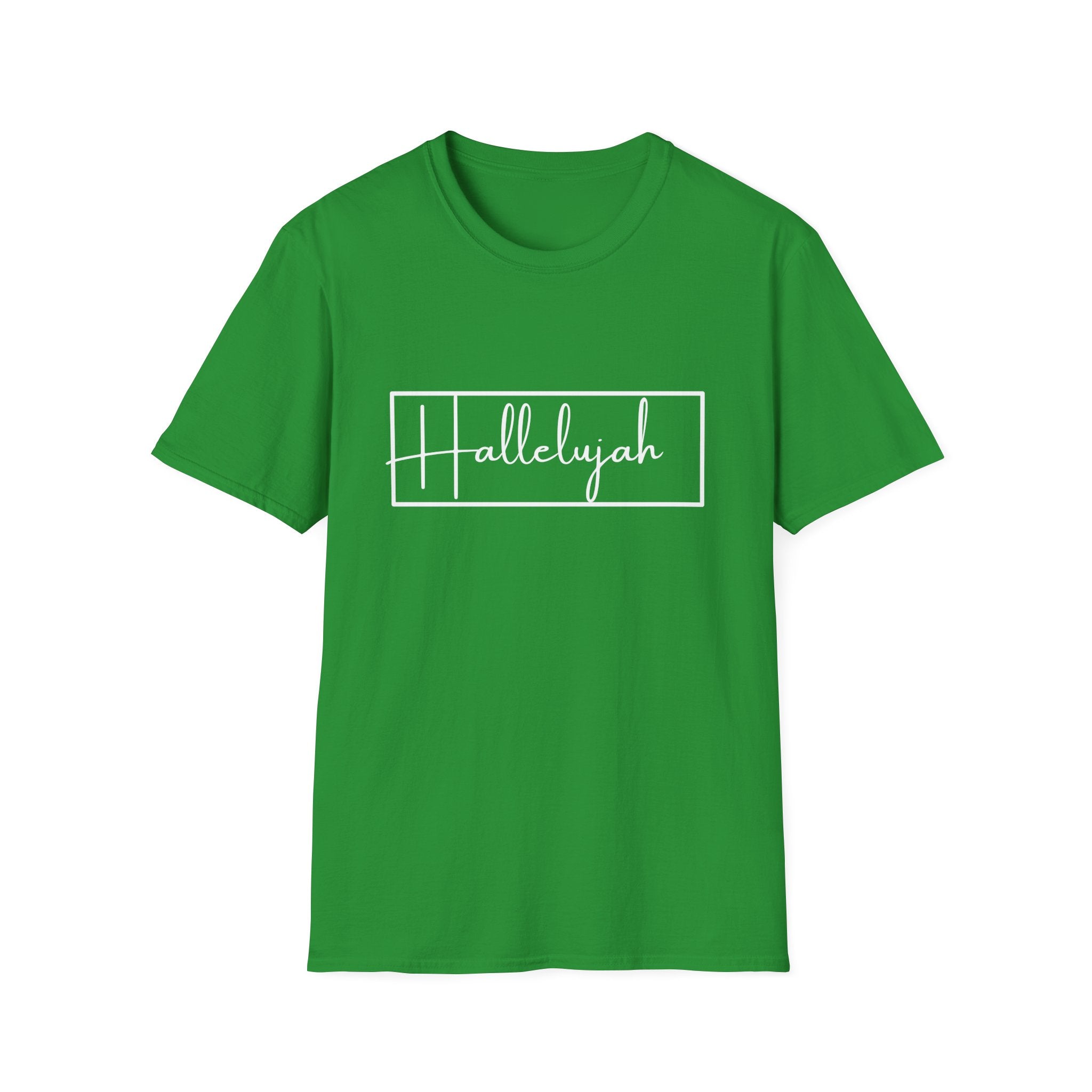 Hallelujah Graphic T-Shirt — Christian Faith Tee for Easter & Everyday