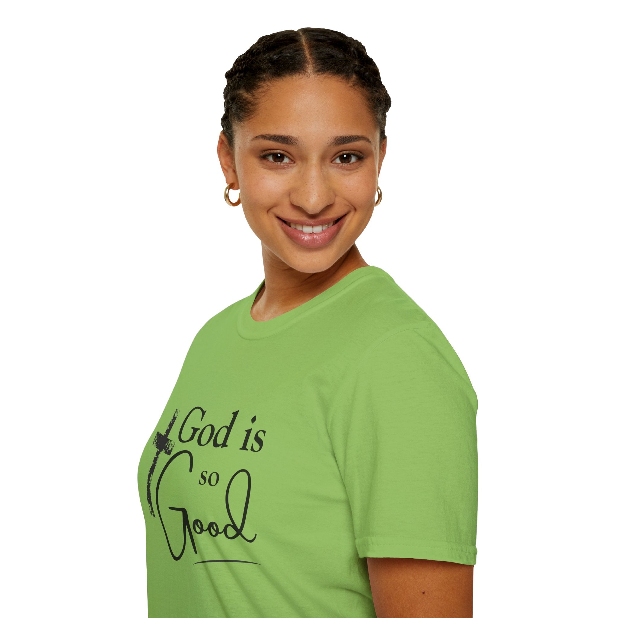 God Is So Good T-Shirt — Inspirational Christian Faith Tee