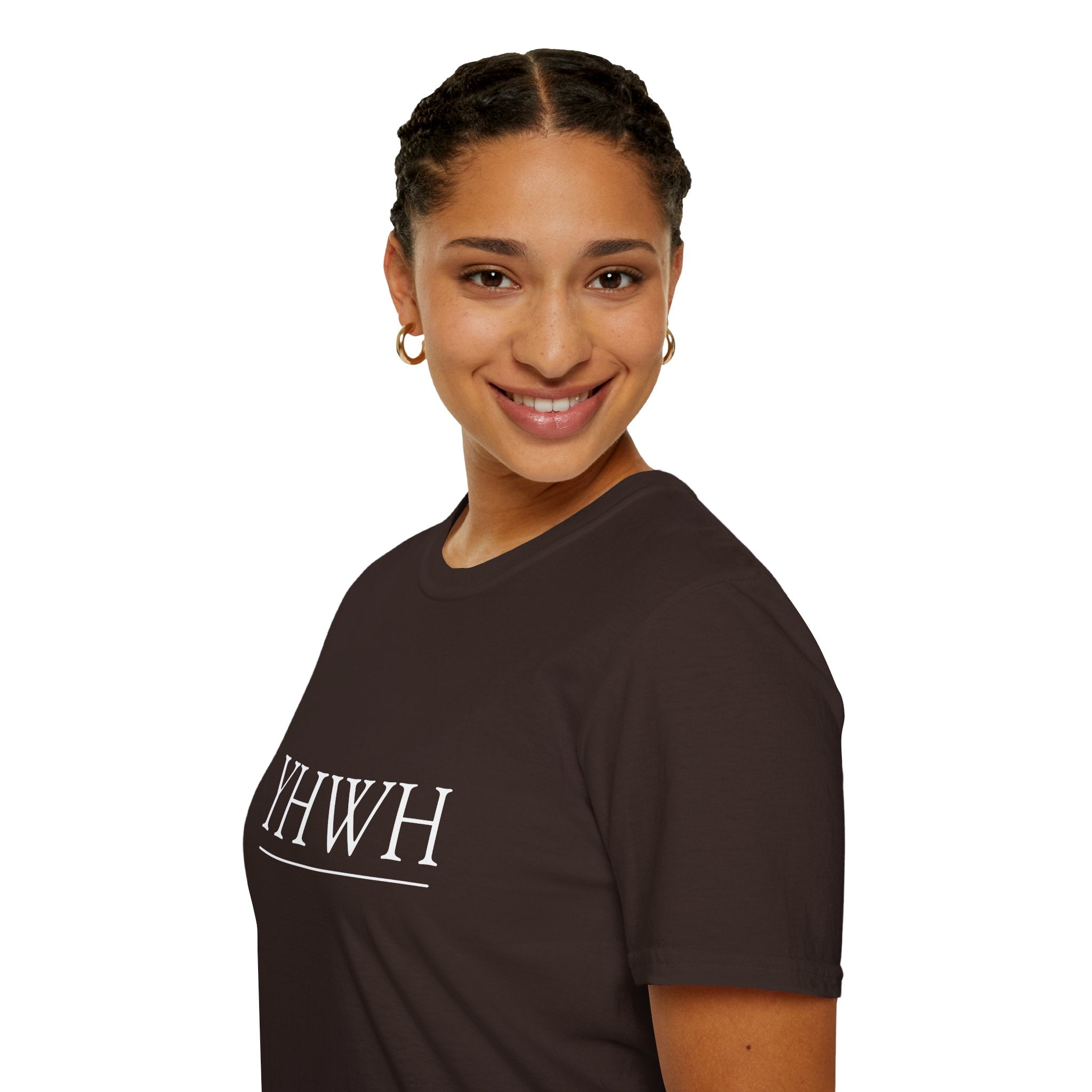 YHWH Faith T-Shirt — Minimalist Christian Scripture Tee