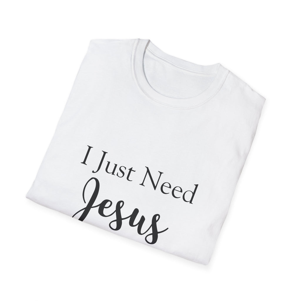 I Just Need Jesus & Bacon T-Shirt | Faith Humor Tee