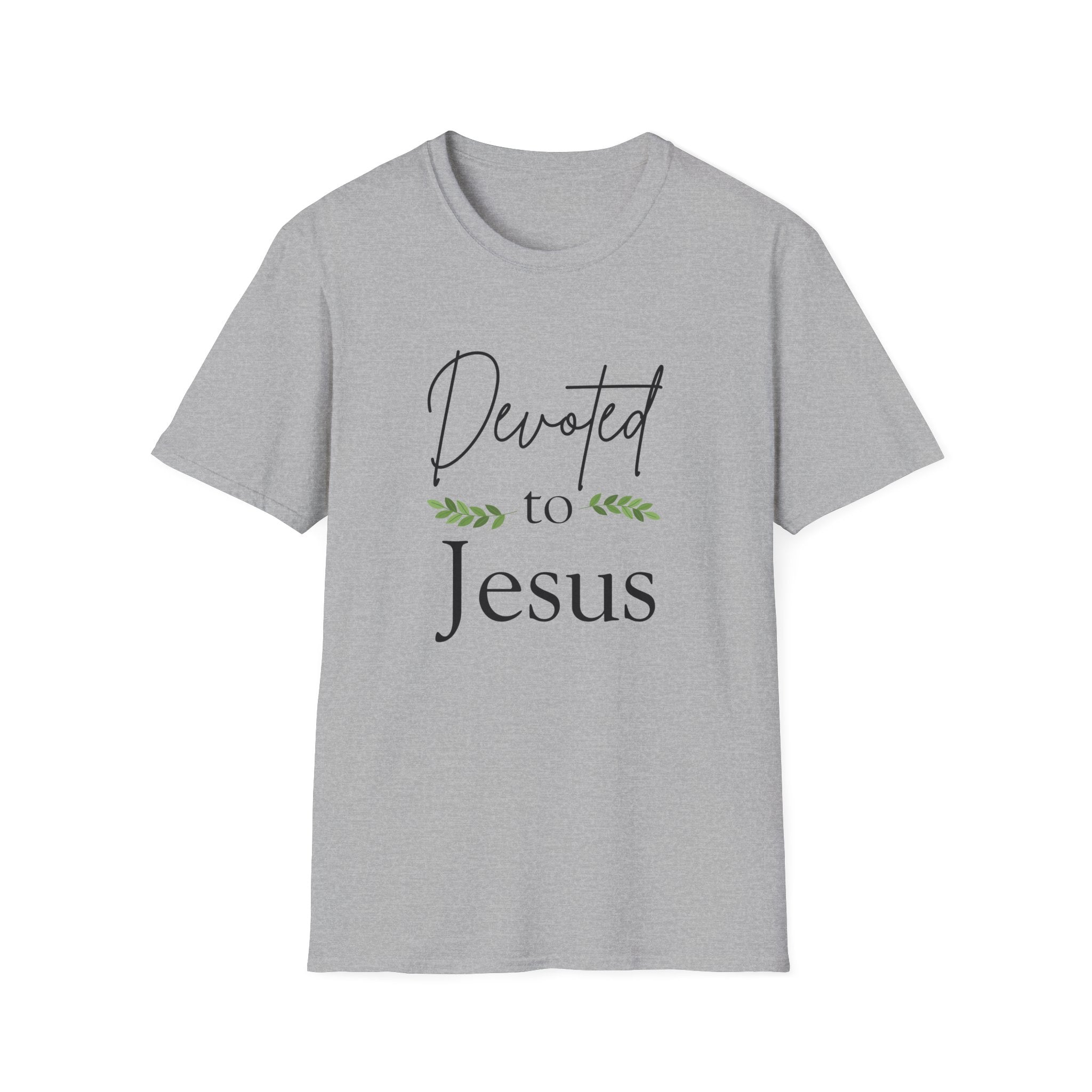 Devoted to Jesus T-Shirt — Faith-Based Christian Tee