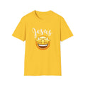 Jesus Emoji Star-Eyes T-Shirt — Casual Christian Faith Tee
