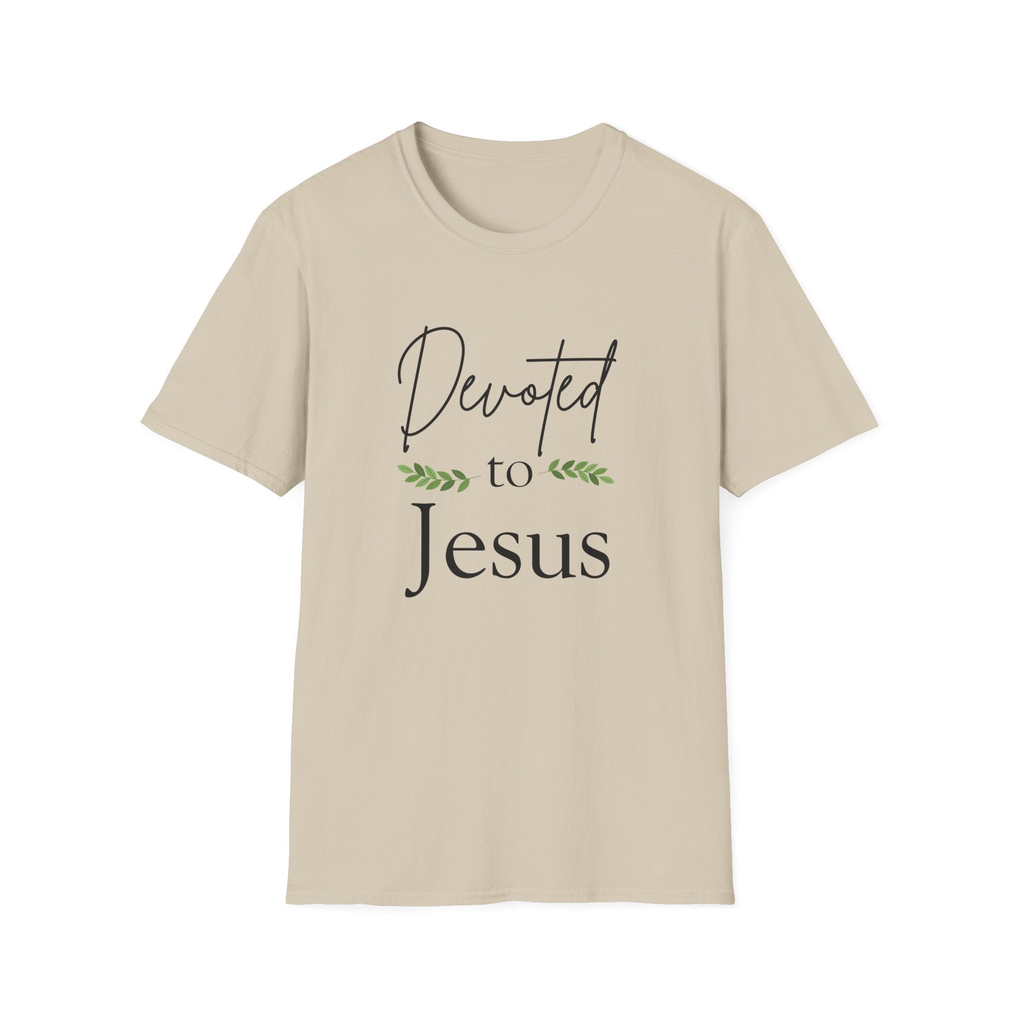 Devoted to Jesus T-Shirt — Faith-Based Christian Tee