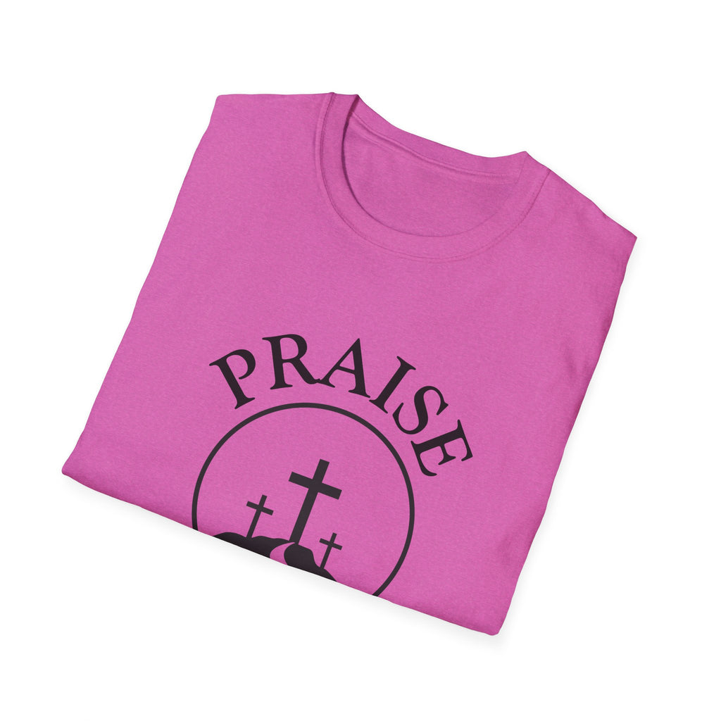 Praise Jesus T‑Shirt — Christian Faith Cross Tee