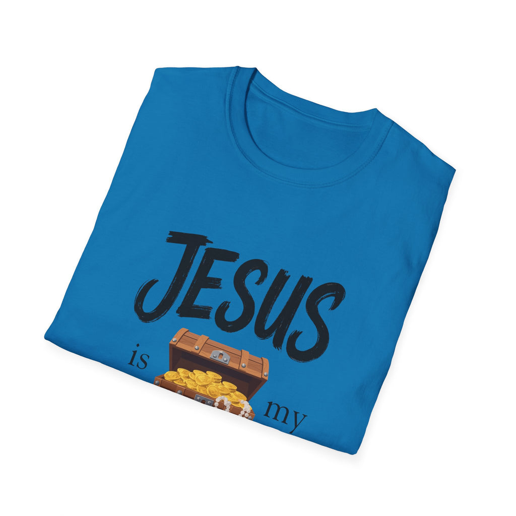Jesus Is My Treasure T-Shirt — Christian Faith Graphic Tee