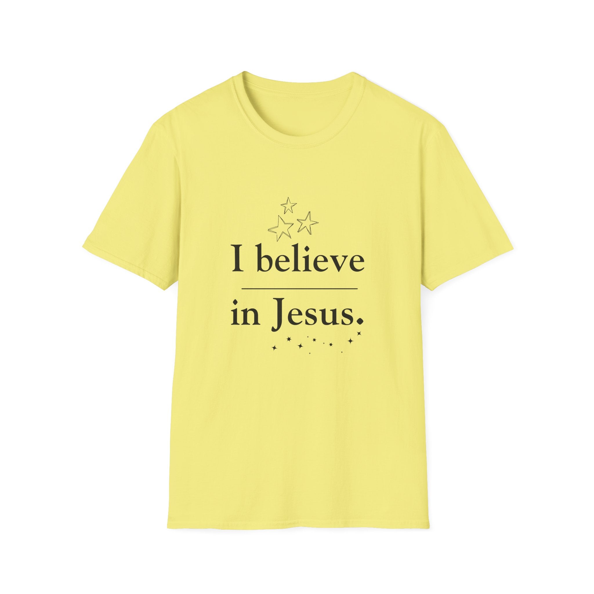 I Believe in Jesus Christian Faith T-Shirt