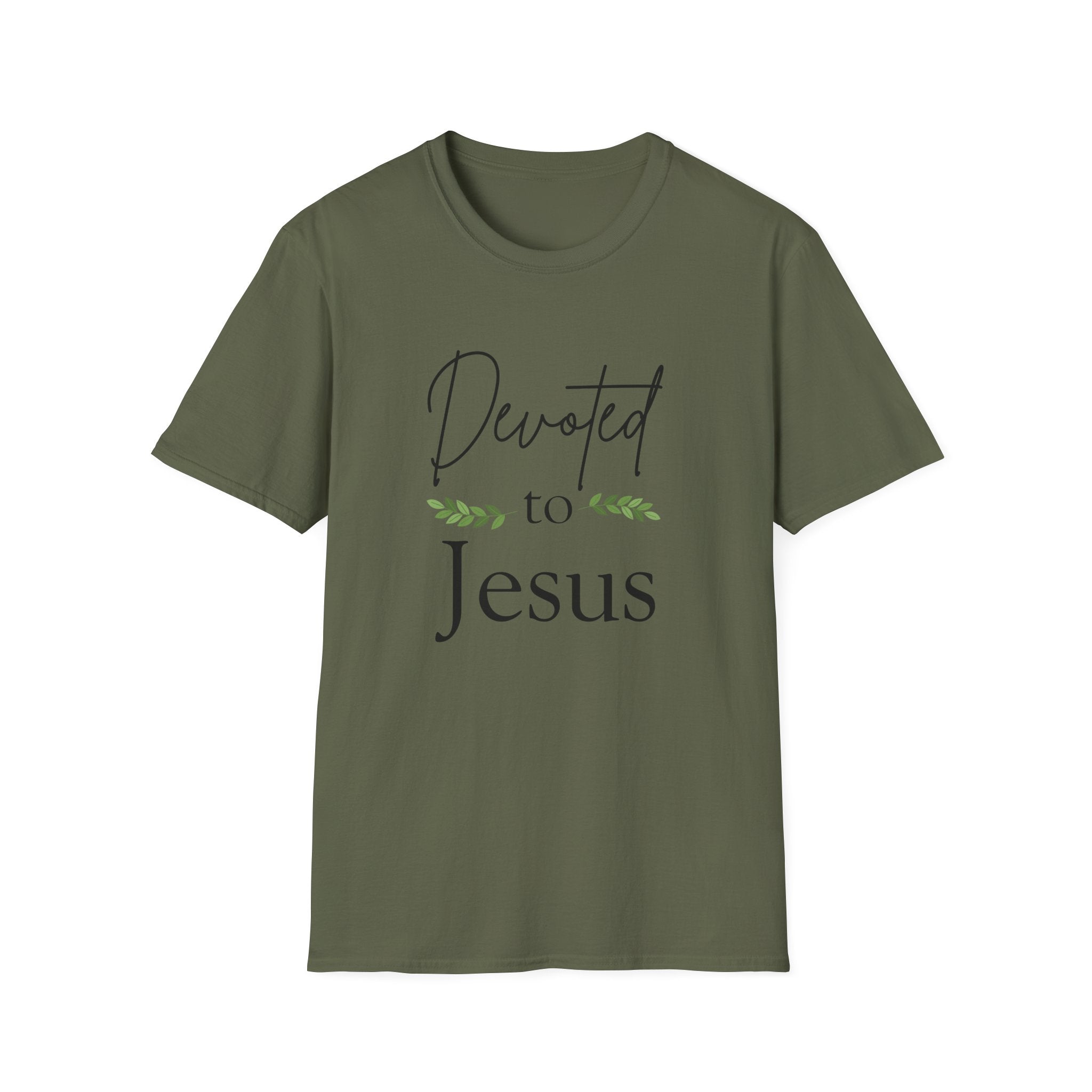 Devoted to Jesus T-Shirt — Faith-Based Christian Tee