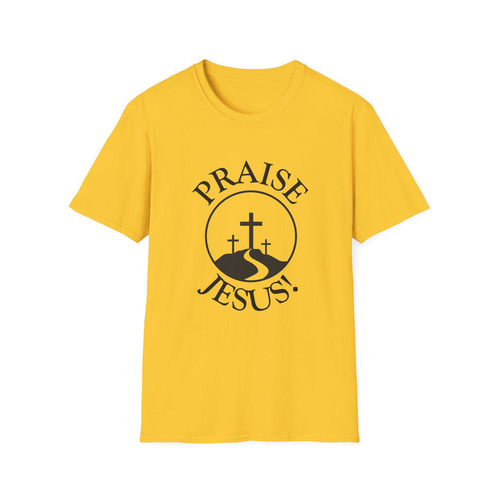 Praise Jesus T‑Shirt — Christian Faith Cross Tee