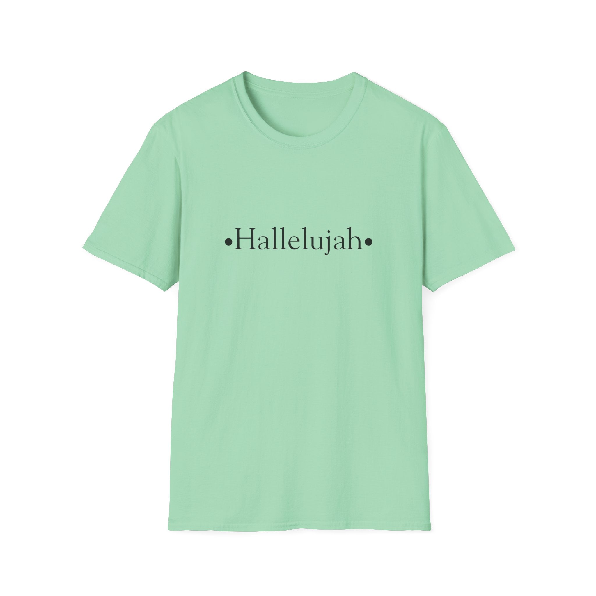 Hallelujah T-Shirt — Minimal Christian Faith Tee