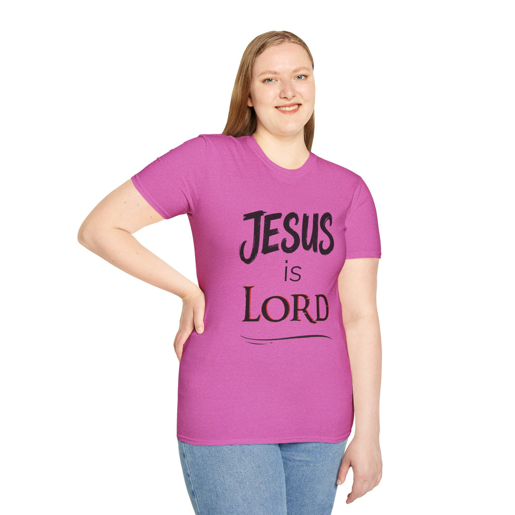 Jesus Is Lord T-Shirt — Christian Faith Graphic Tee