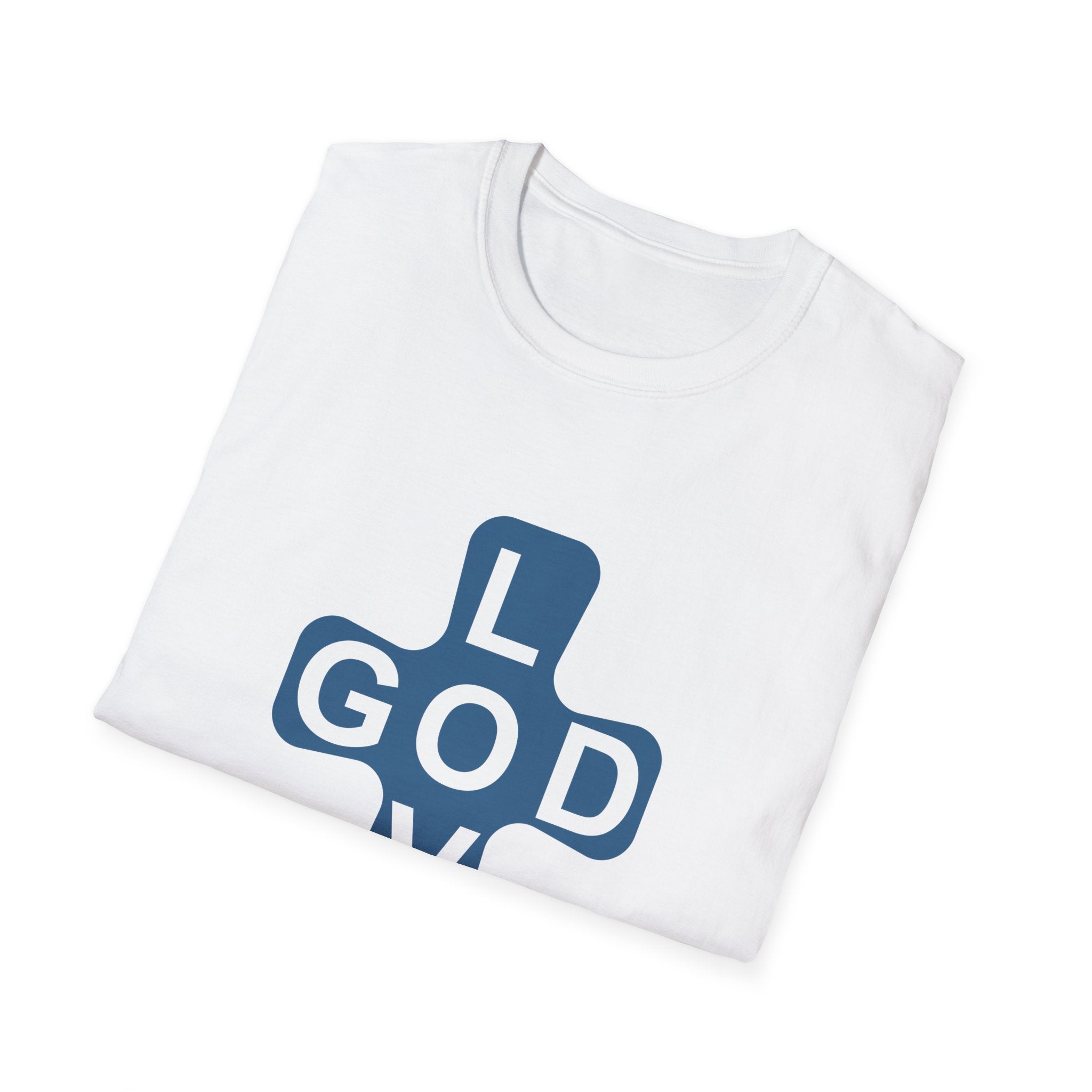 Love God Cross T-Shirt — Christian Faith Tee