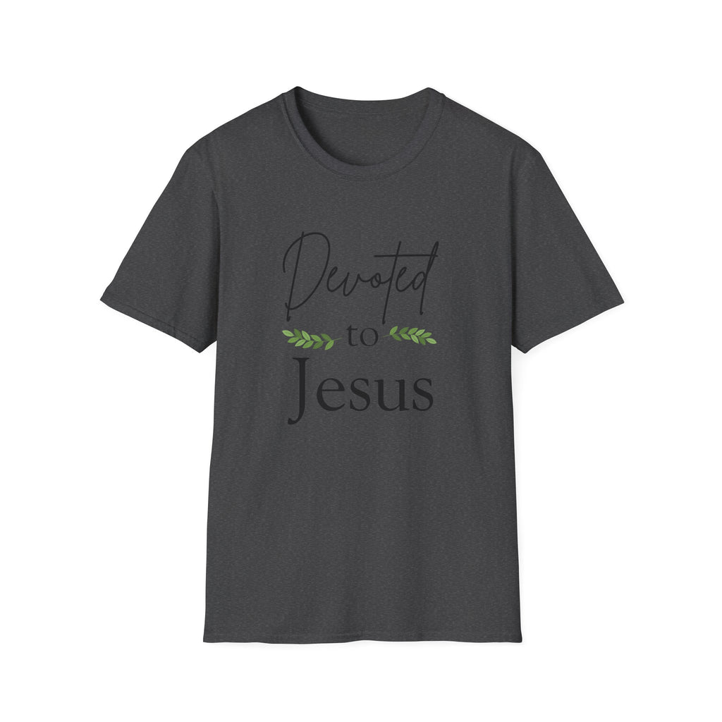 Devoted to Jesus T-Shirt — Faith-Based Christian Tee