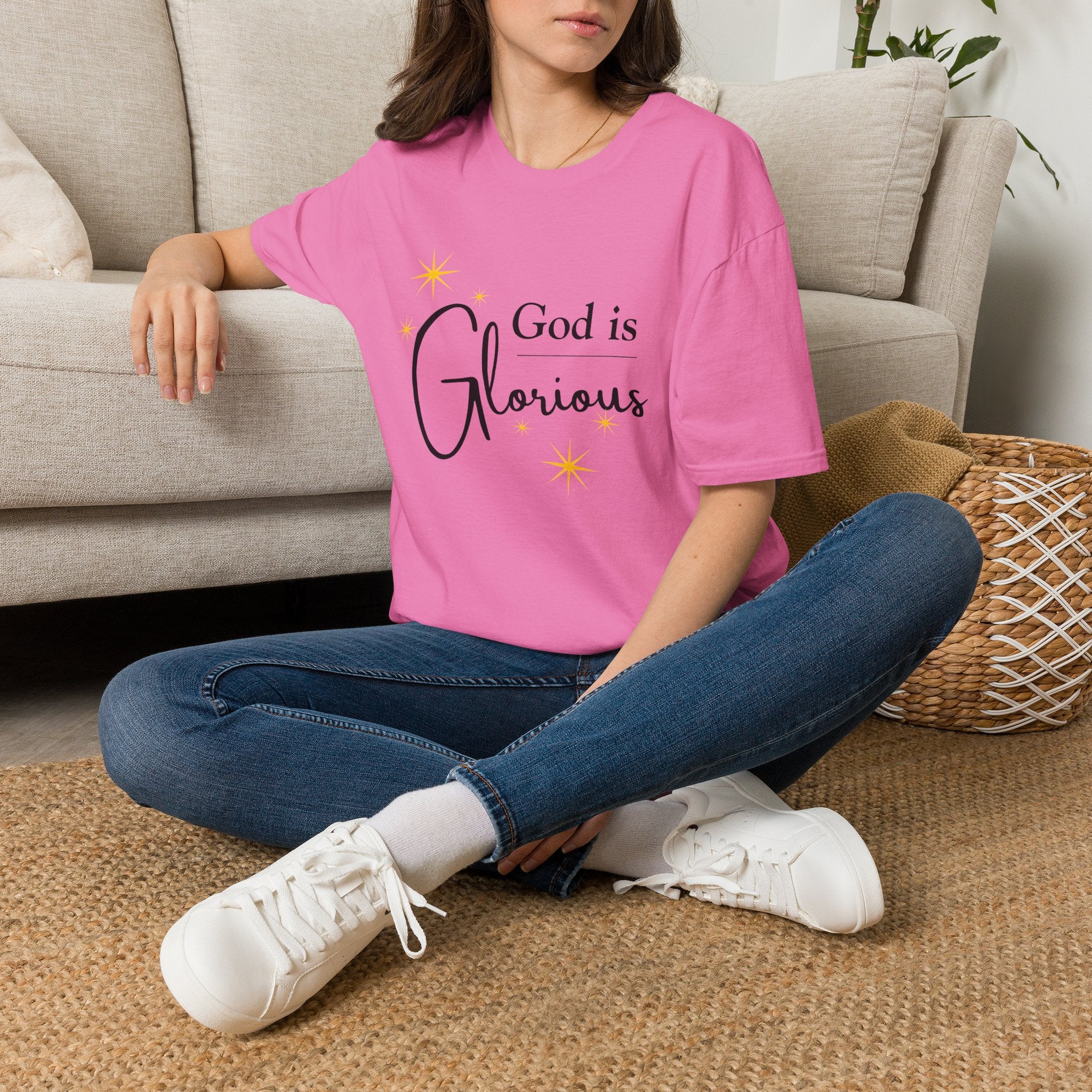 God Is Glorious T-Shirt — Christian Faith Inspirational Tee