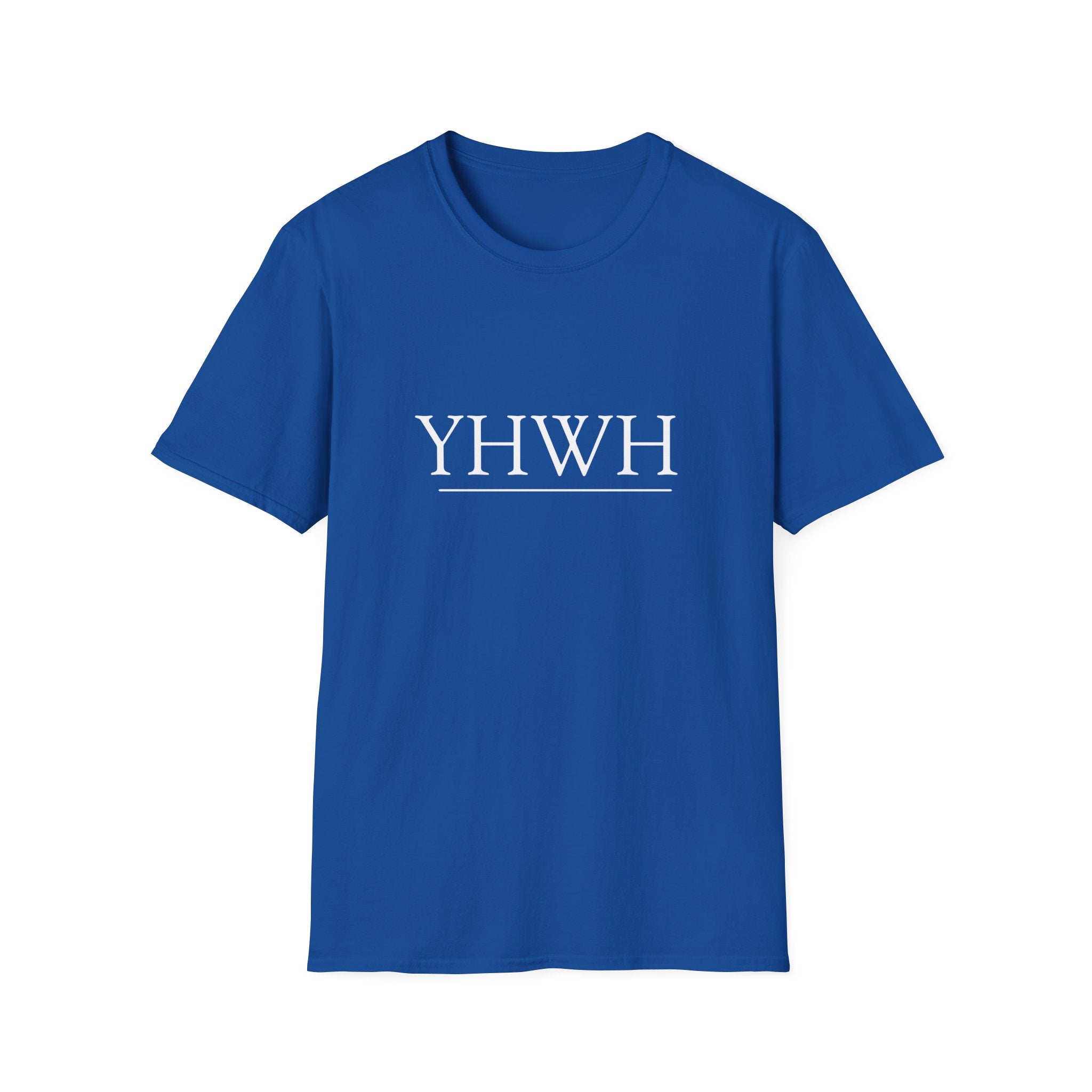 YHWH Faith T-Shirt — Minimalist Christian Scripture Tee