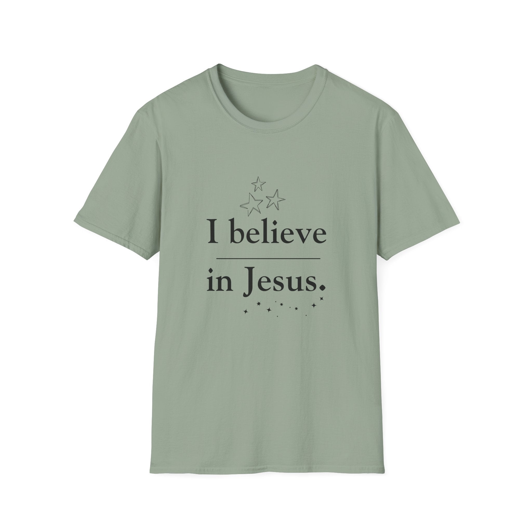 I Believe in Jesus Christian Faith T-Shirt