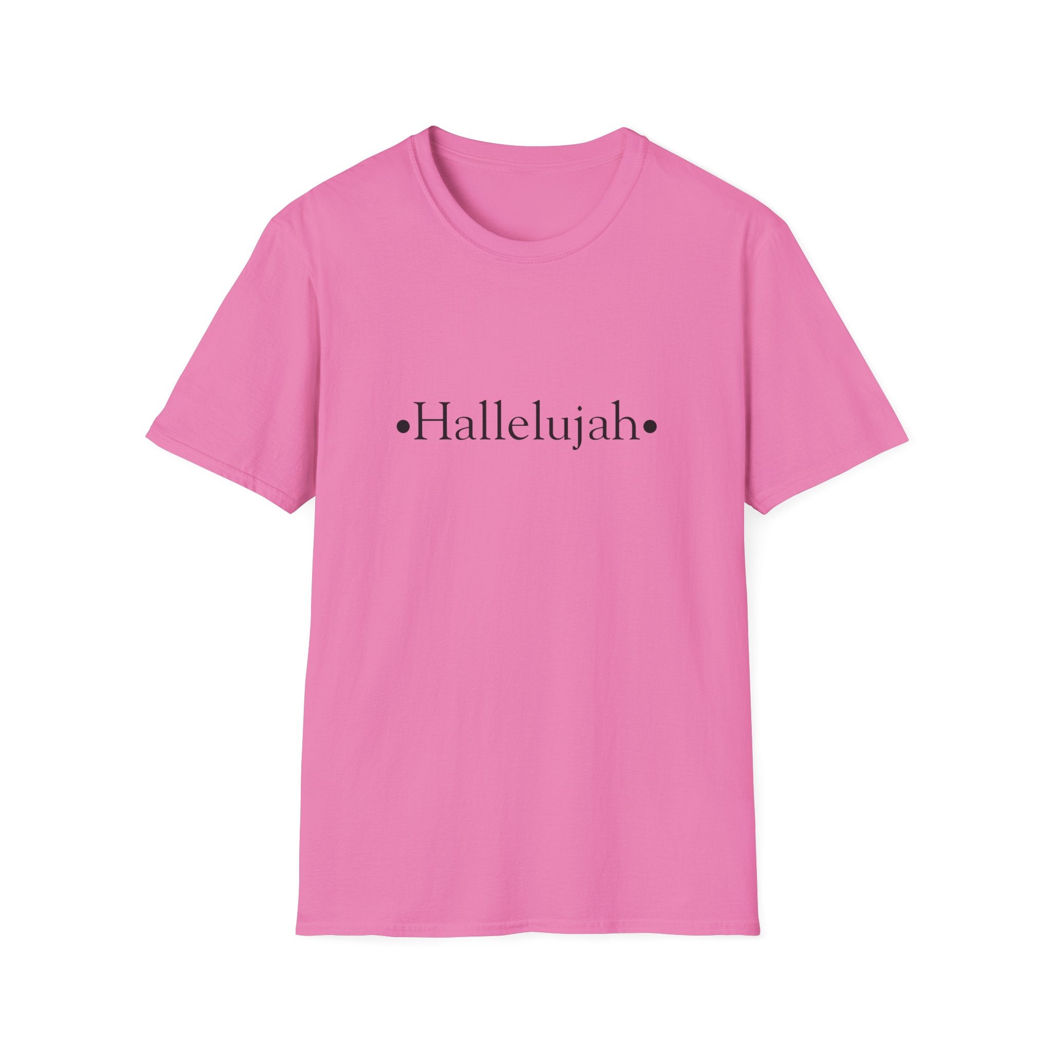 Hallelujah T-Shirt — Minimal Christian Faith Tee