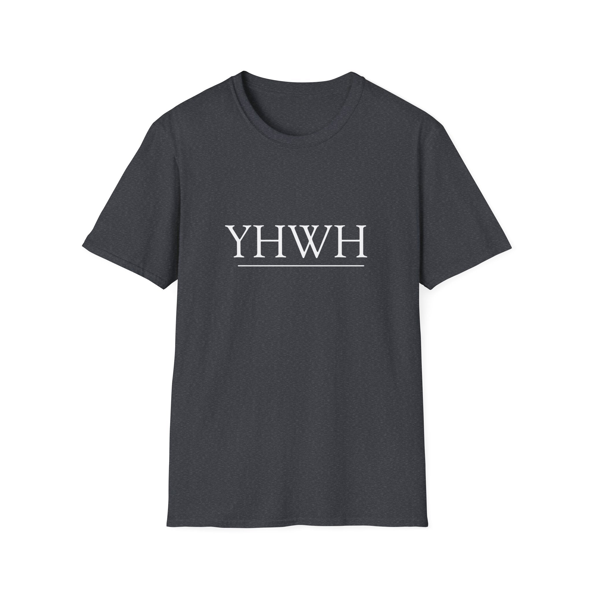 YHWH Faith T-Shirt — Minimalist Christian Scripture Tee