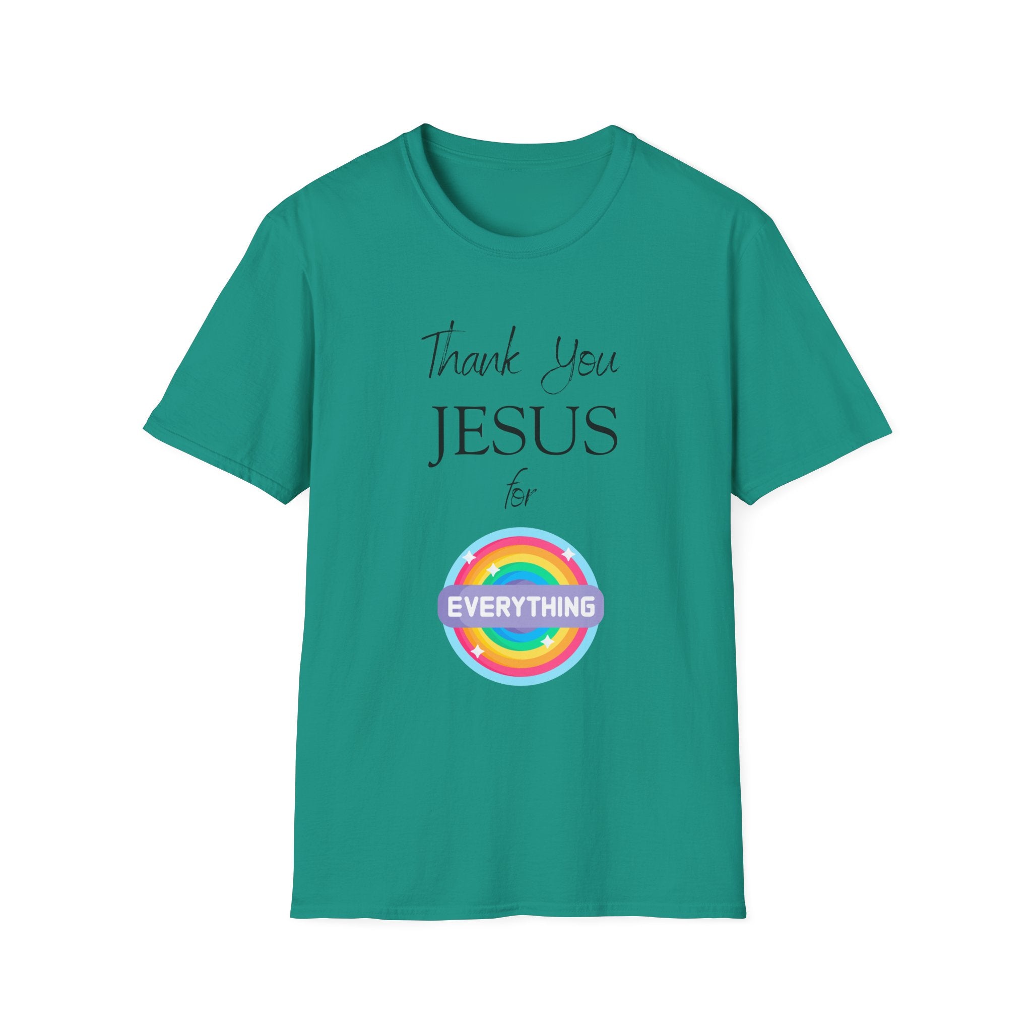 Thank You Jesus For Everything T-Shirt | Christian Faith Tee