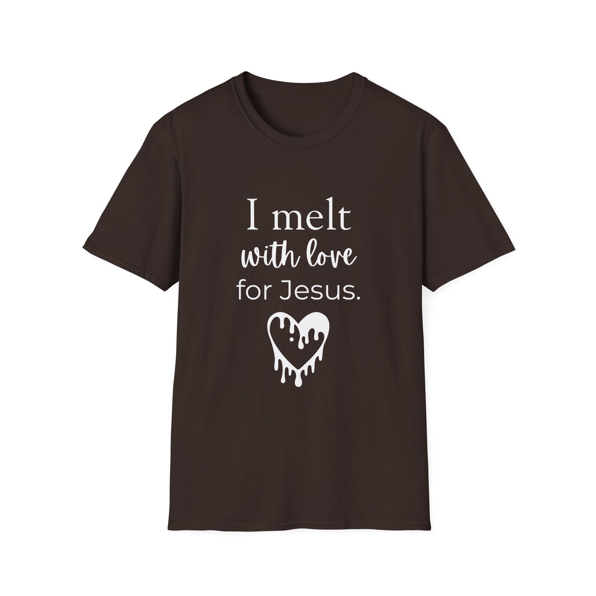 I Melt With Love For Jesus T-Shirt — Christian Faith Tee