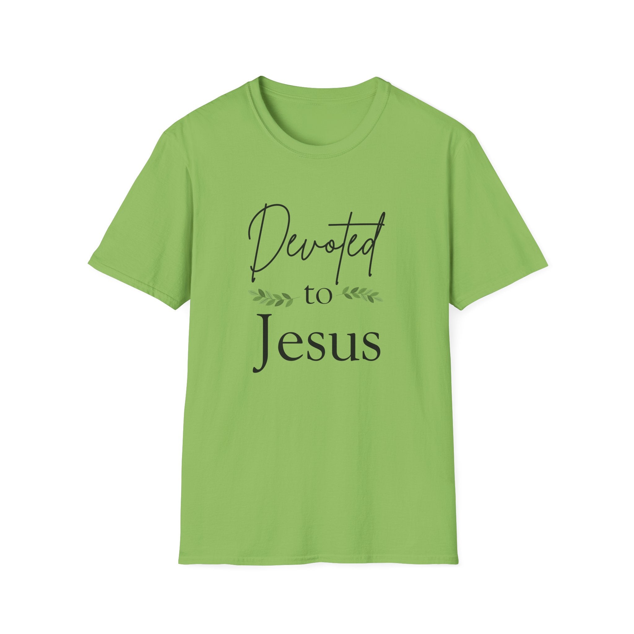 Devoted to Jesus T-Shirt — Faith-Based Christian Tee