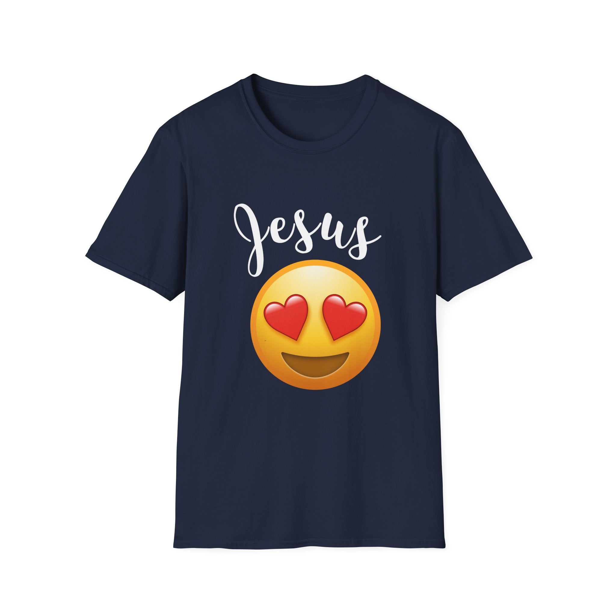 Heart Eyes for Jesus Emoji T-Shirt — Love Reaction Tee