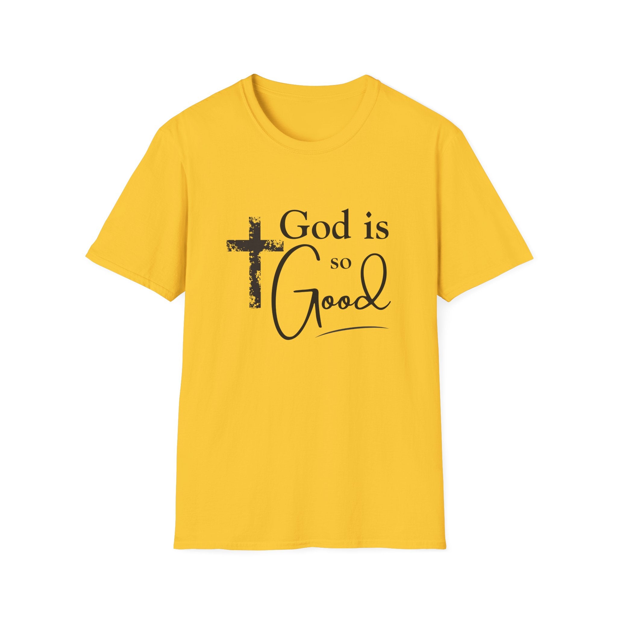 God Is So Good T-Shirt — Inspirational Christian Faith Tee